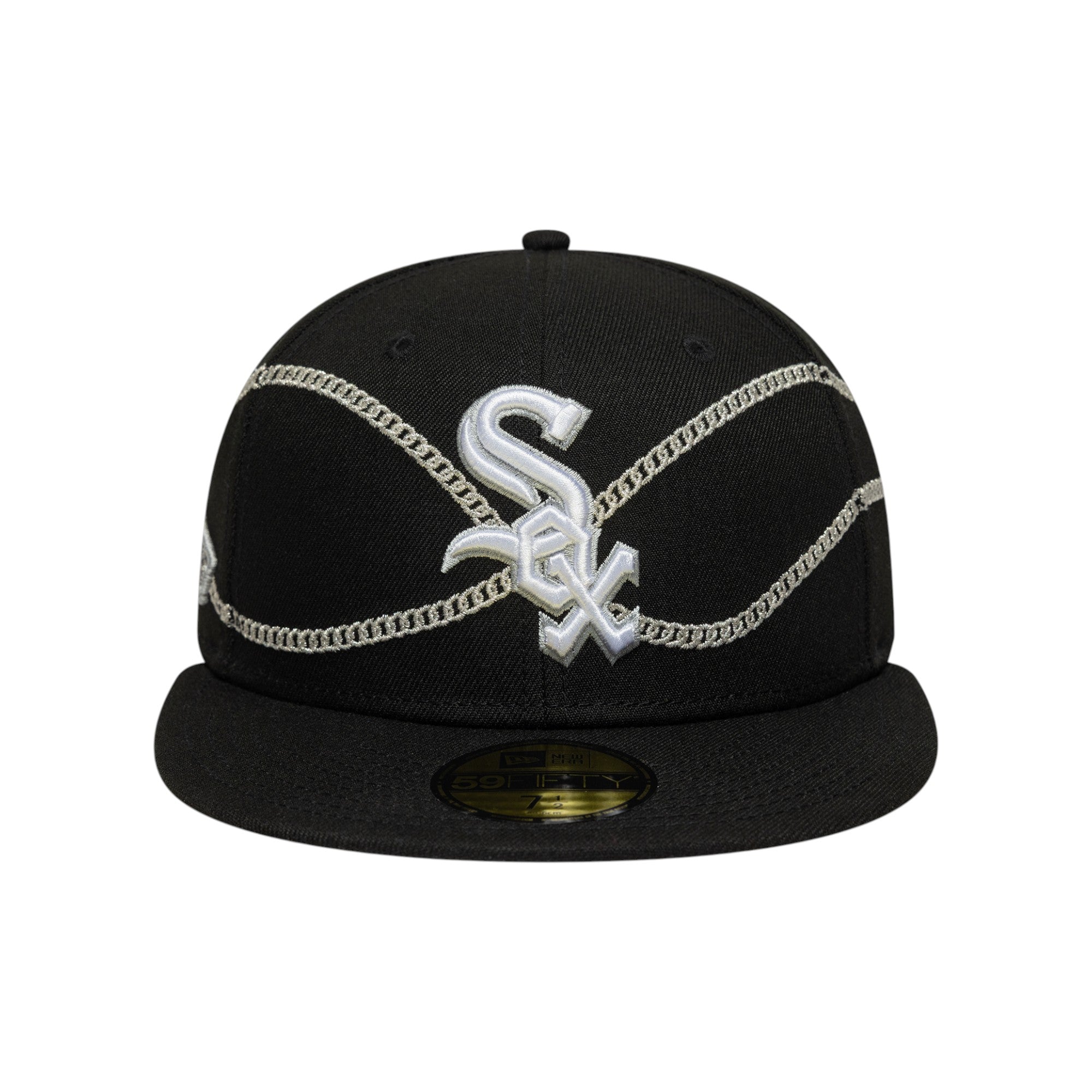 59FIFTY Chicago White Sox Chain Wrap Black