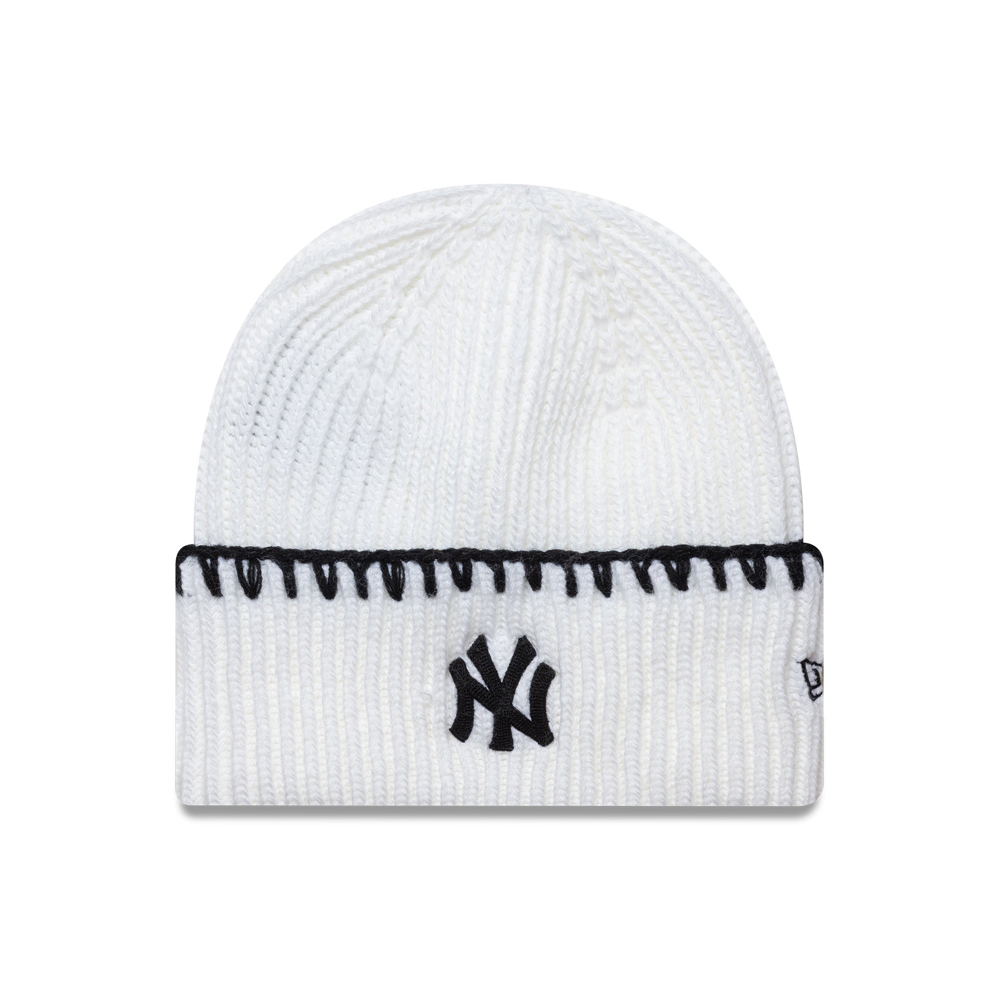 Beanie New York Yankees Cream Topstit