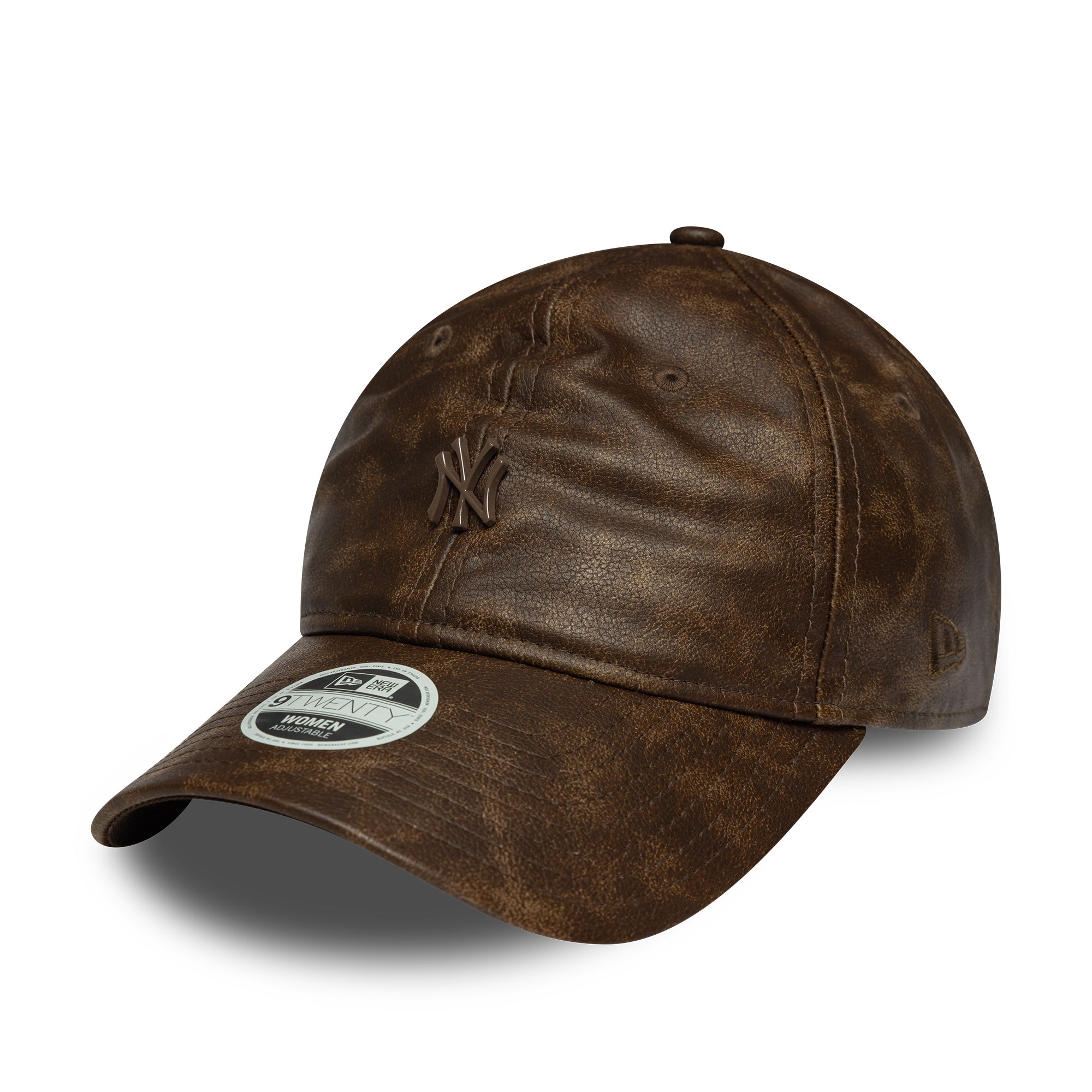 9TWENTY New York Yankees Leather Brown Women