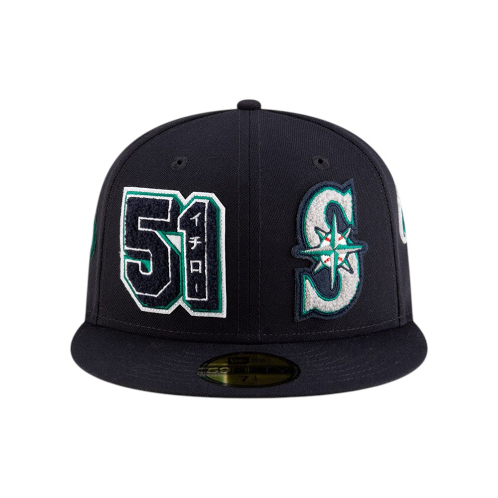 59FIFTY Seattle Mariners Ichiro HOF Patched
