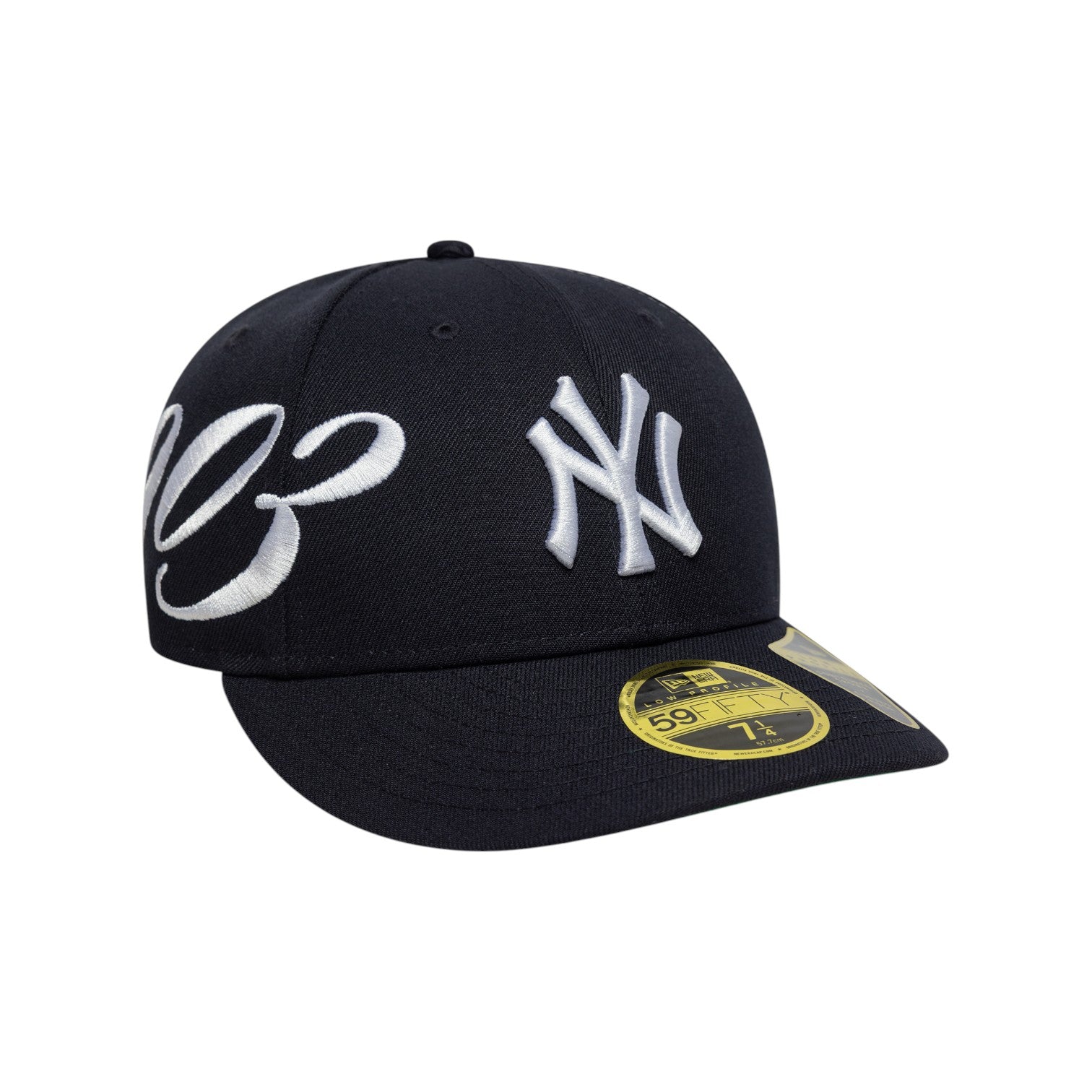 59FIFITY Fitted Low Profile New York Yankees MLB Est Script Navy