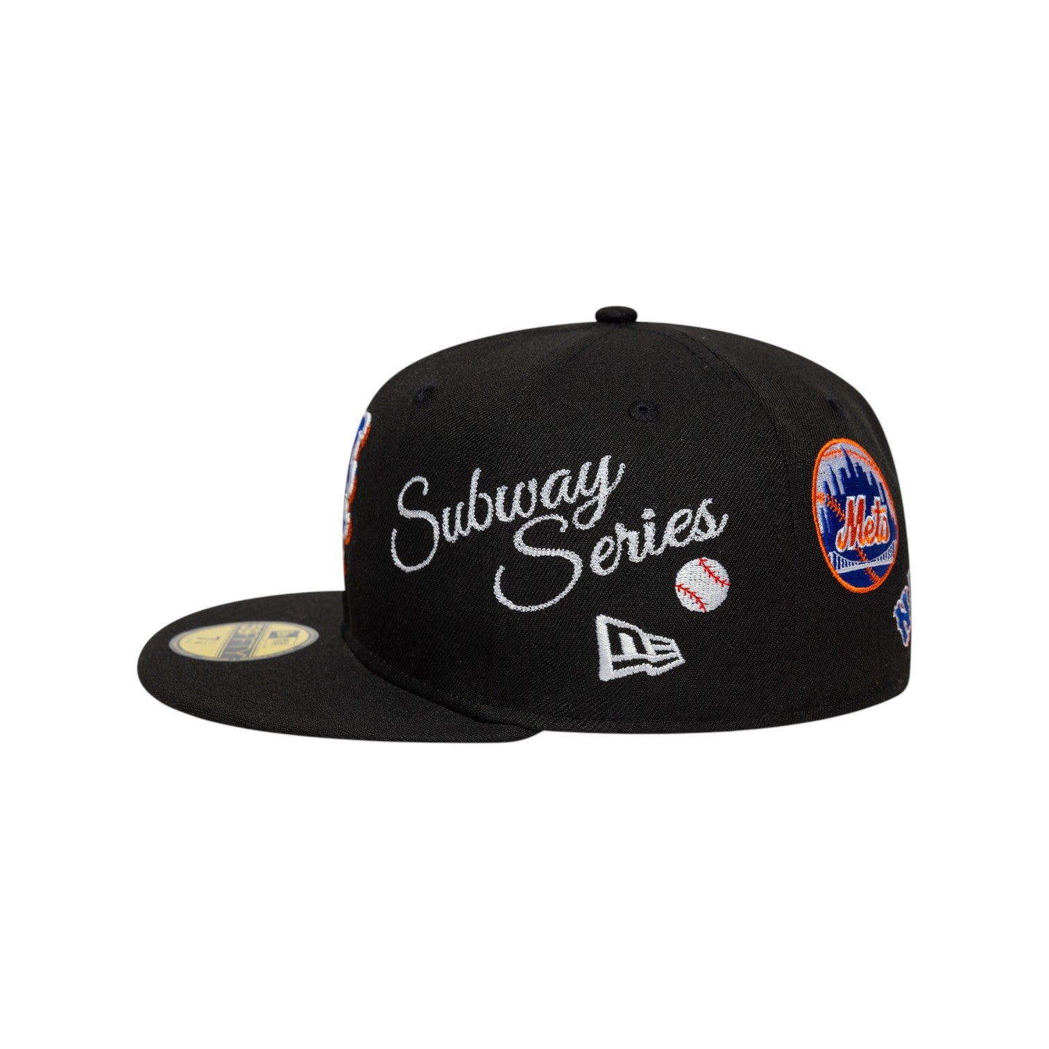 59FIFITY Fitted New York Mets MLB Subway Series Nero