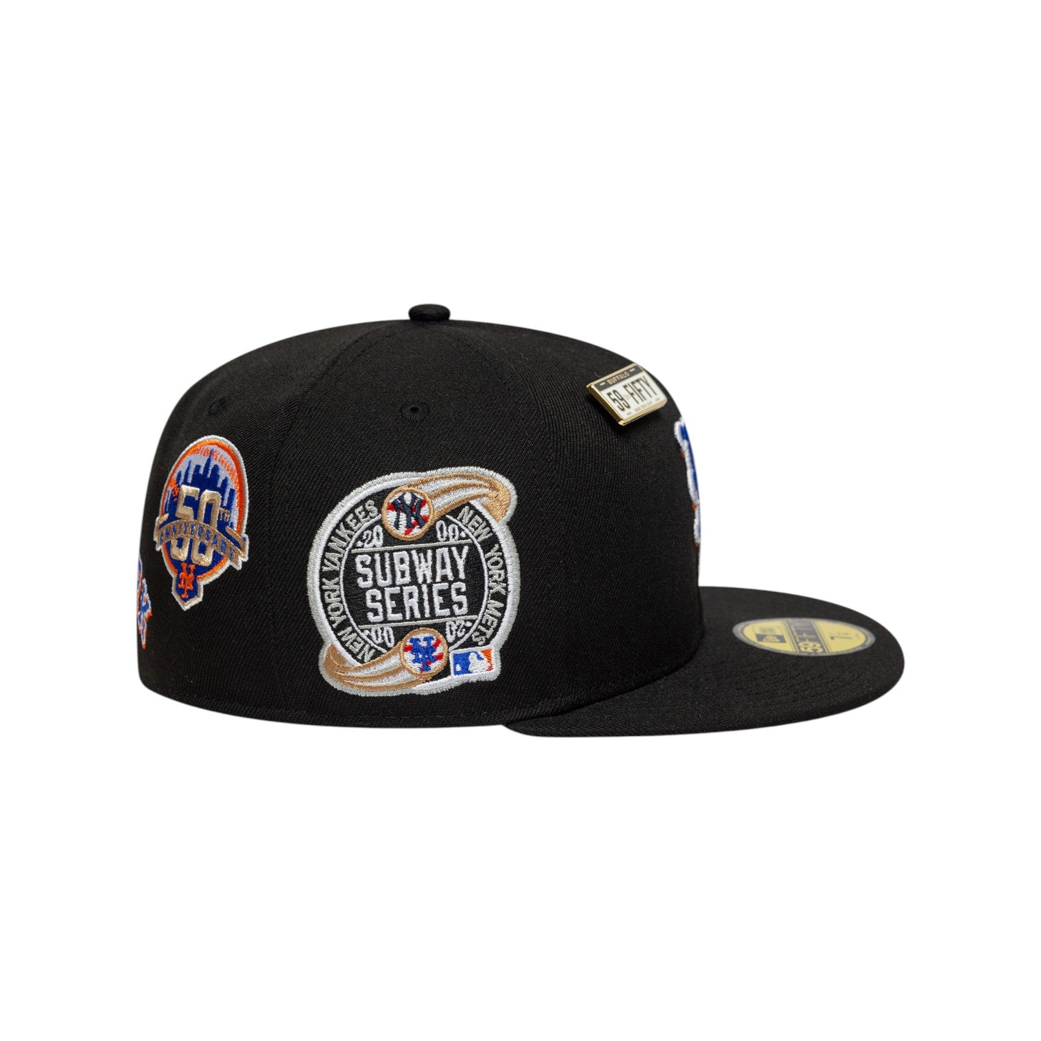 59FIFITY Fitted New York Mets MLB Subway Series Nero