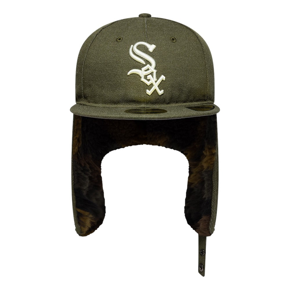 59FIFTY Dogear Chicago White Sox MLB Camo Green