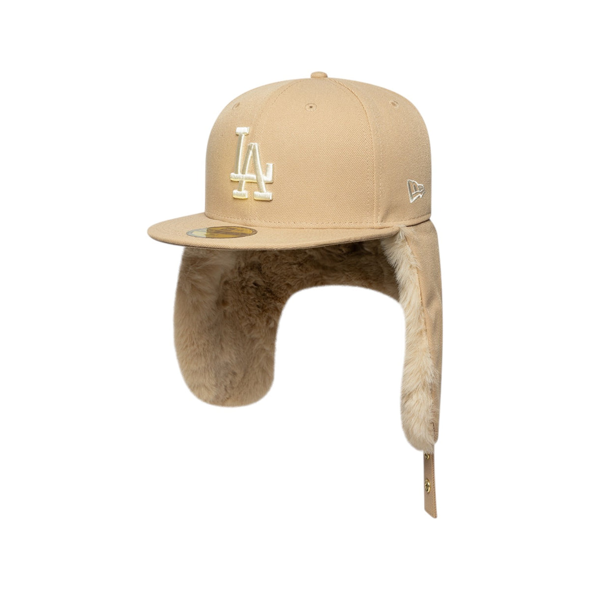 59FIFTY Dogear LA Dodgers MLB World Series Beige
