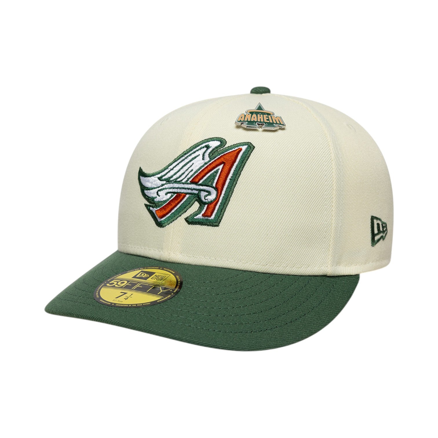 59FIFTY LA Angels Pin MLB Green