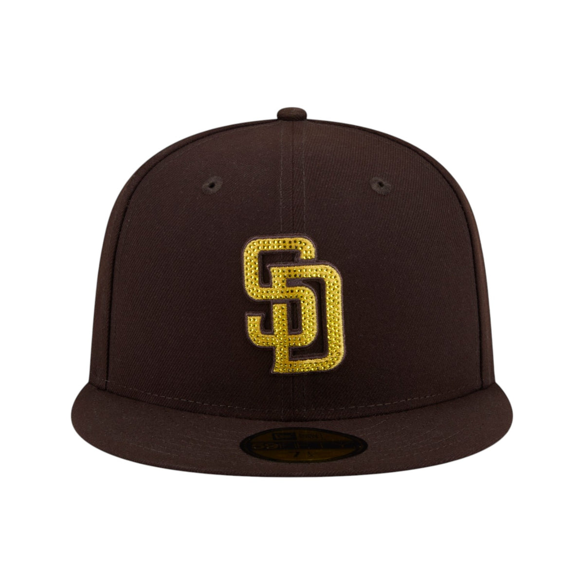 59FIFTY San Diego MLB Rhinestone Badge Brown