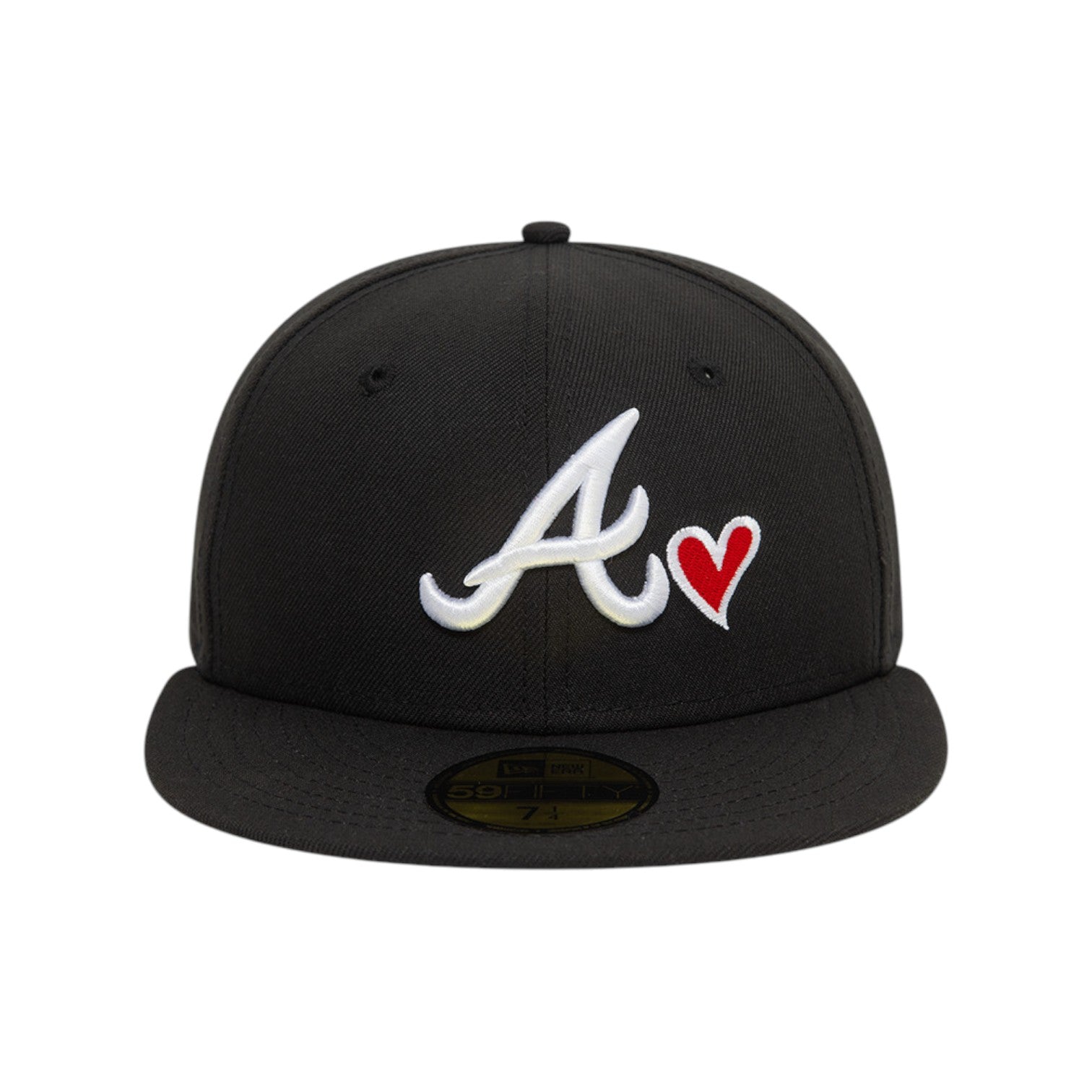 59FIFTY Fitted Atlanta Braves MLB Heart Icon Nero