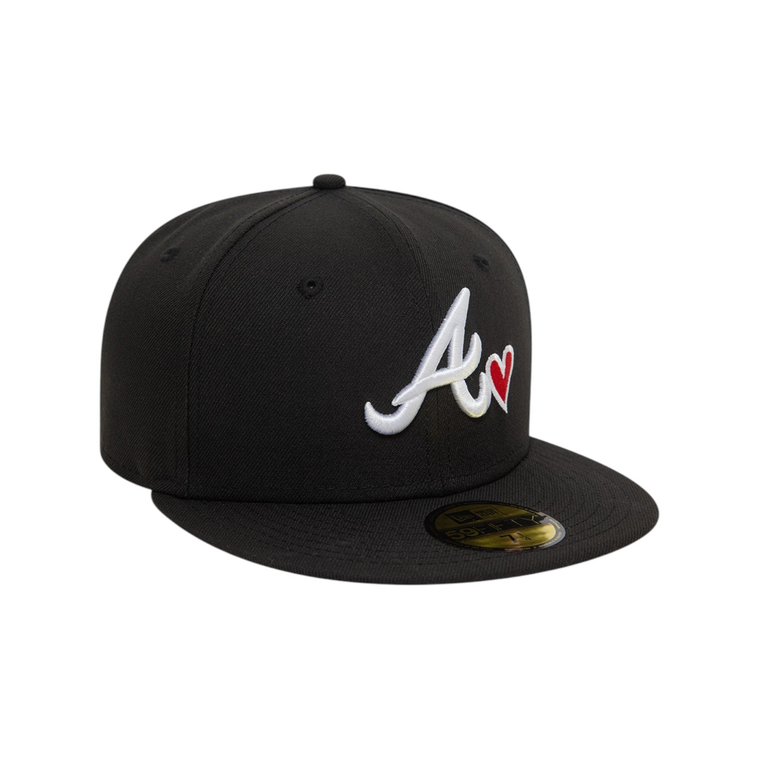 59FIFTY Fitted Atlanta Braves MLB Heart Icon Nero