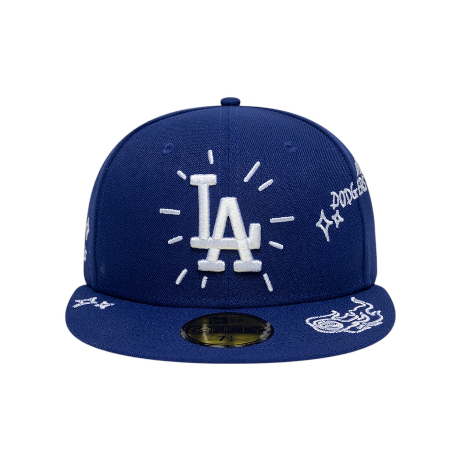 59FIFTY LA Dodgers MLB Scribble Blue