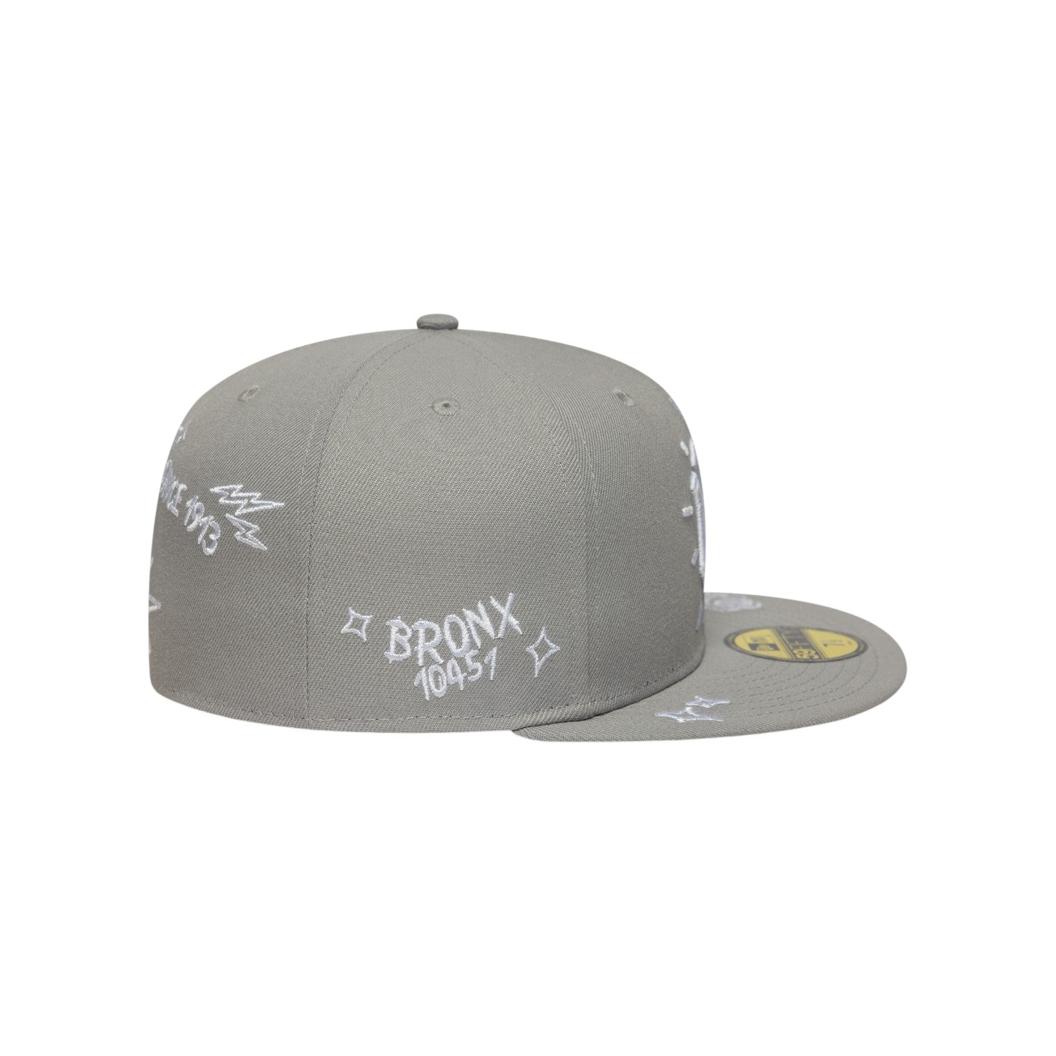 59FIFTY New York Yankees MLB Scribble Grey