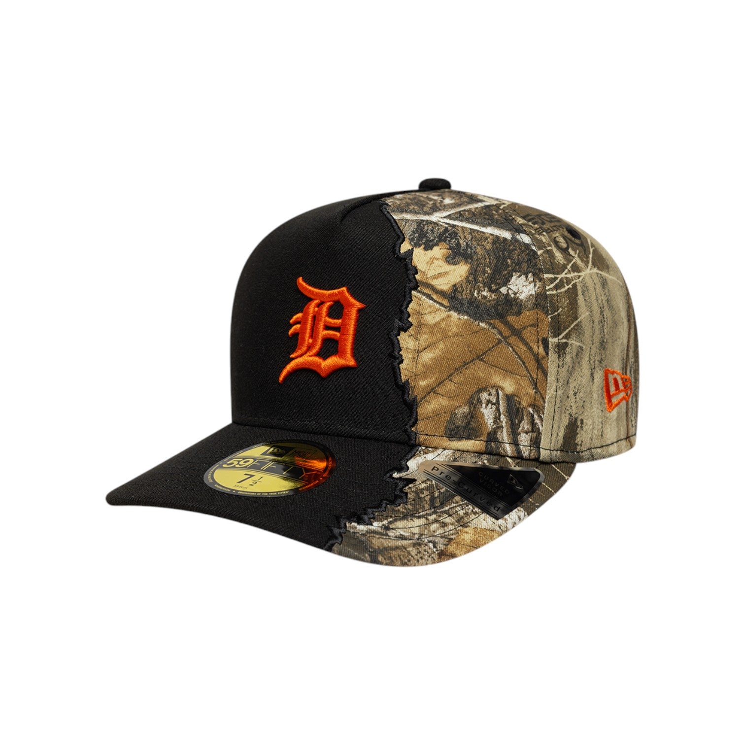 59FIFTY A-Frame Detroit Tigers Realtree Split Black