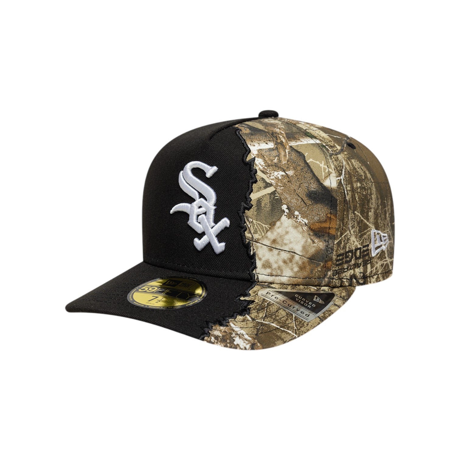 59FIFTY A-Frame Chicago White Sox Realtree Split Black