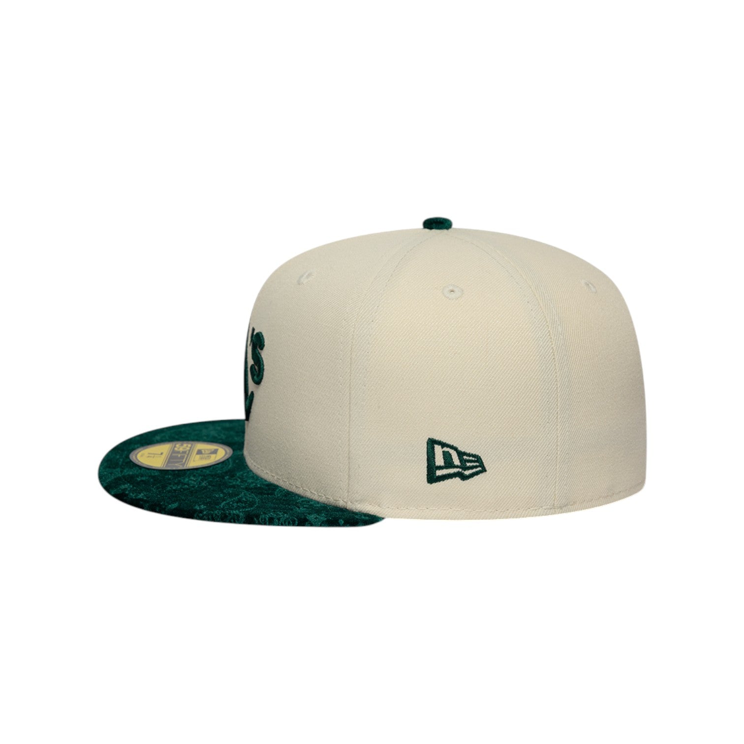 59FIFTY Oakland Athletics Velvet Paisley Green