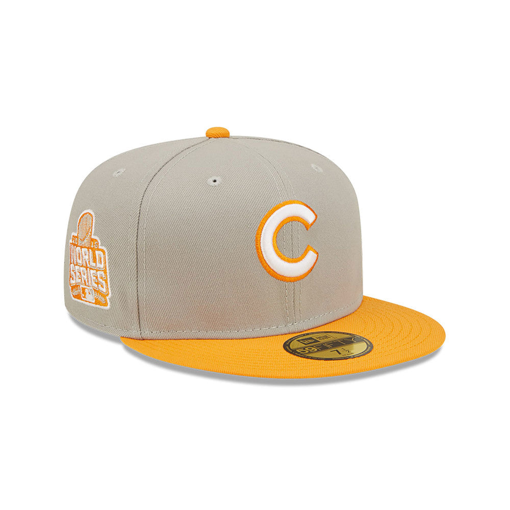 59FIFTY Chicago Cubs Grey Yellow