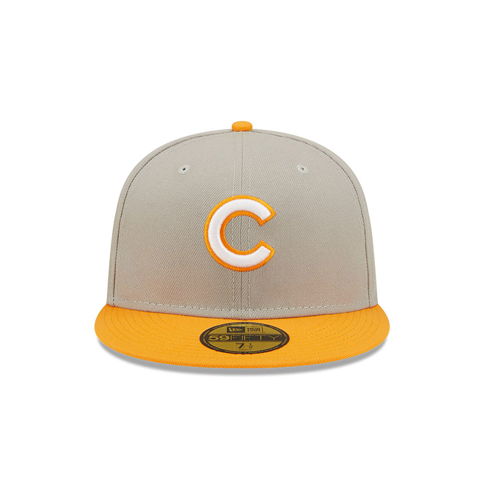 59FIFTY Chicago Cubs Grey Yellow