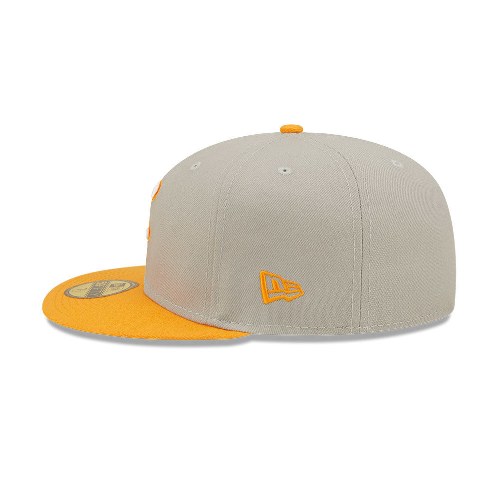 59FIFTY Chicago Cubs Grey Yellow