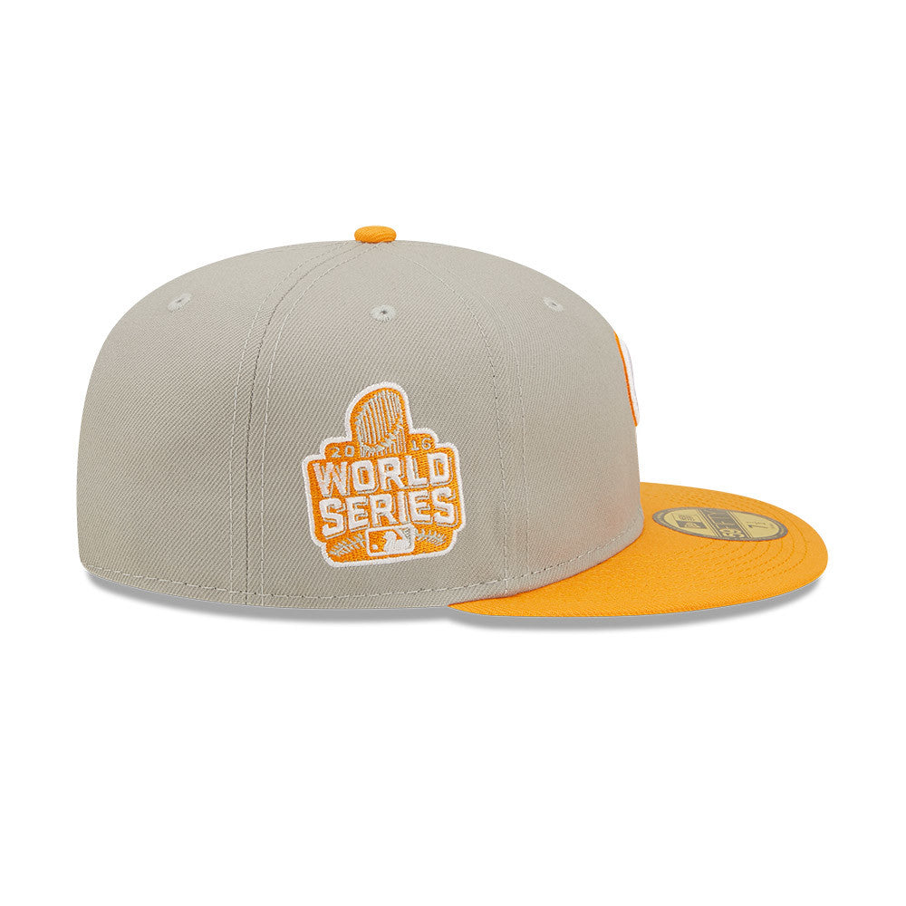 59FIFTY Chicago Cubs Grey Yellow