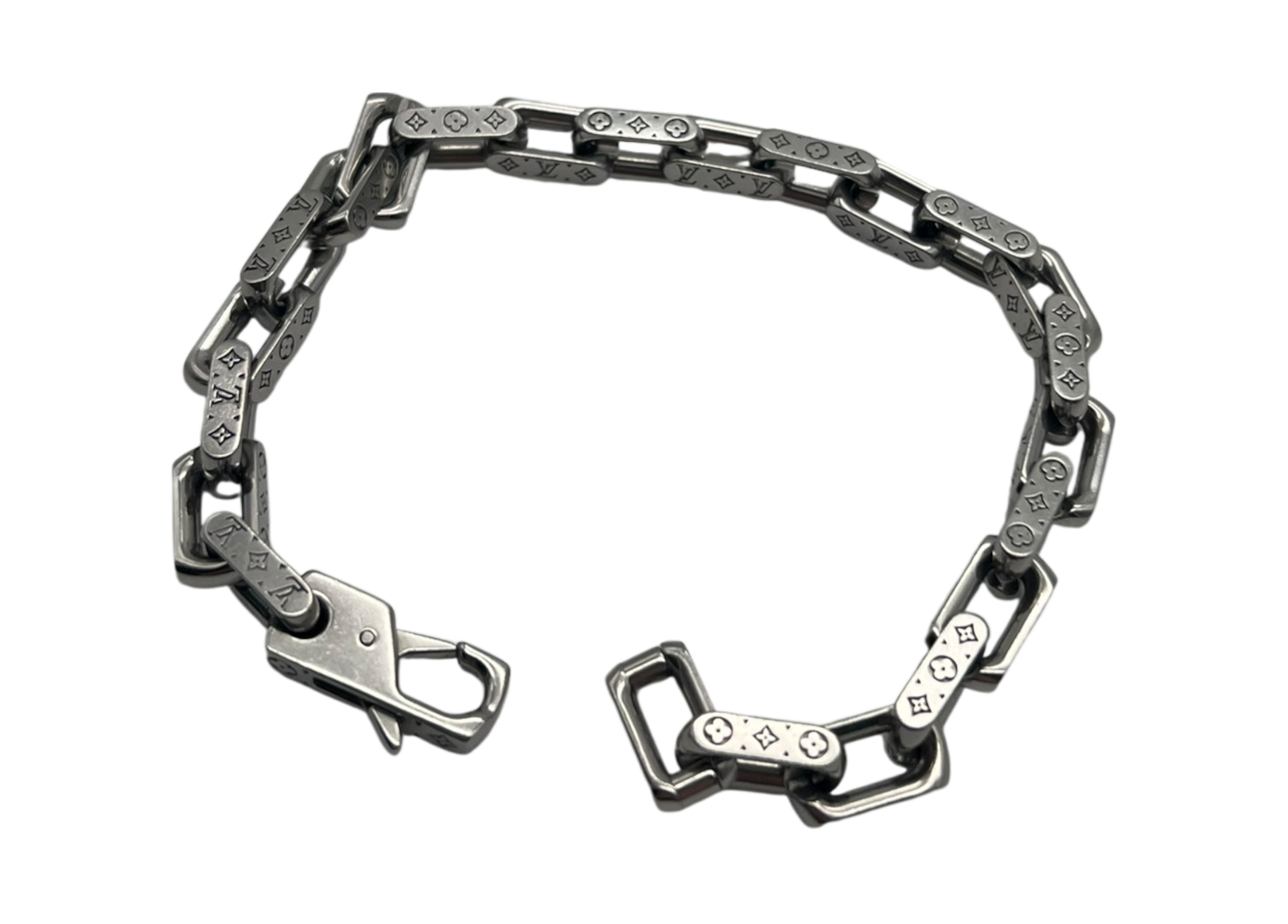 Louis Vuitton Chain Bracelet Monogram COND 9.5/10