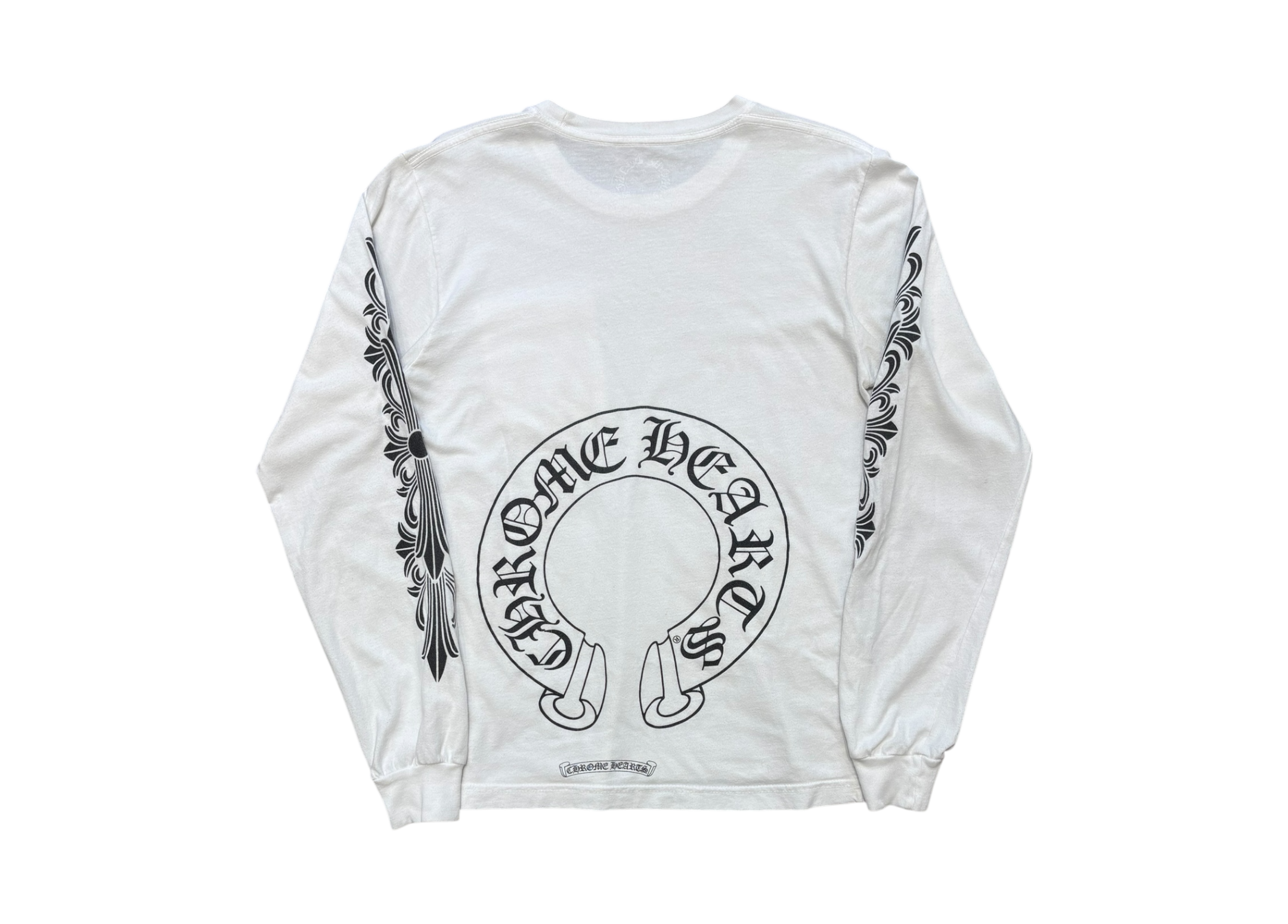Chrome Hearts Longsleeve Horseshoe White COND 8.5/10