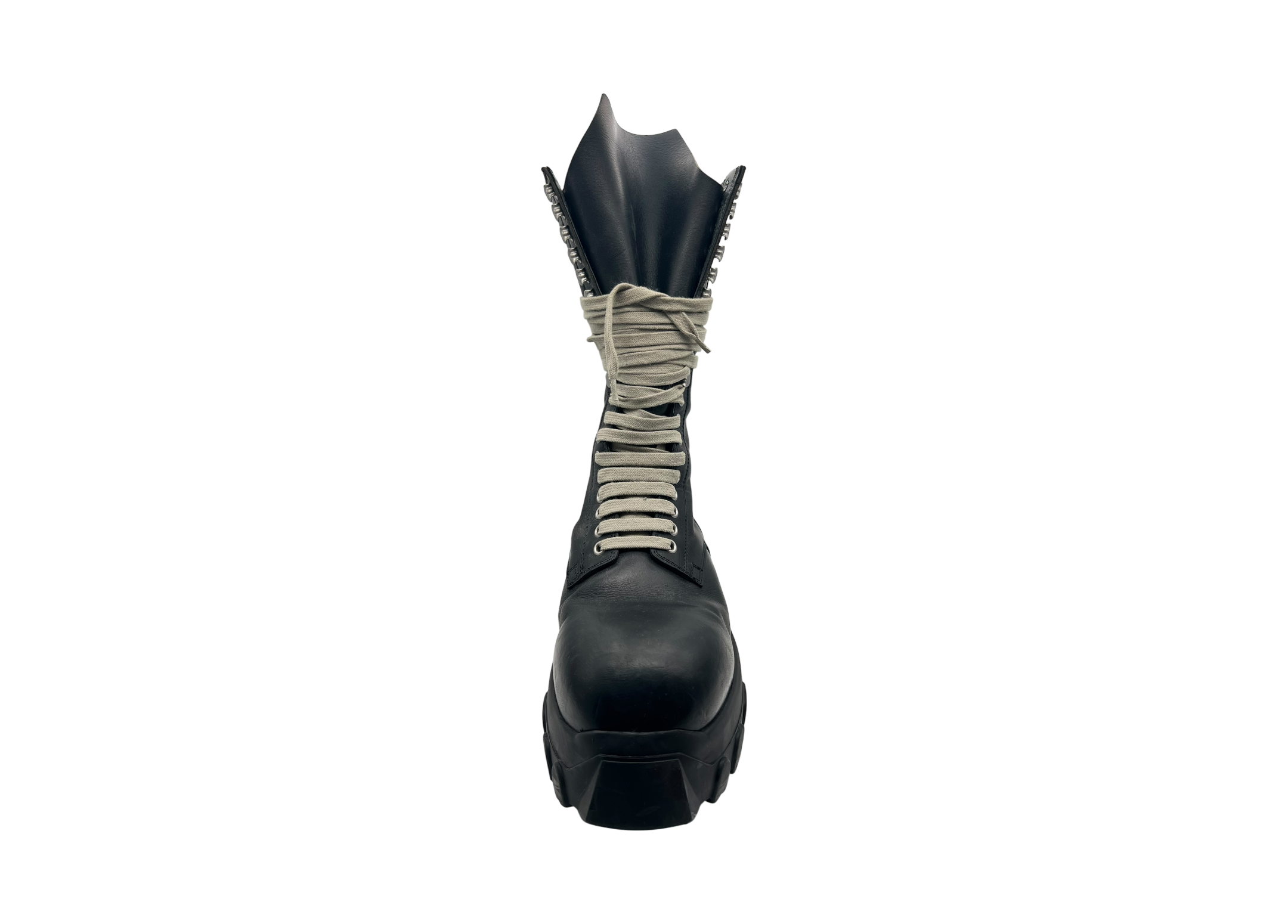 Rick Owens Lace-Up Tractor Boots COND 8.8/10 (OG ALL)
