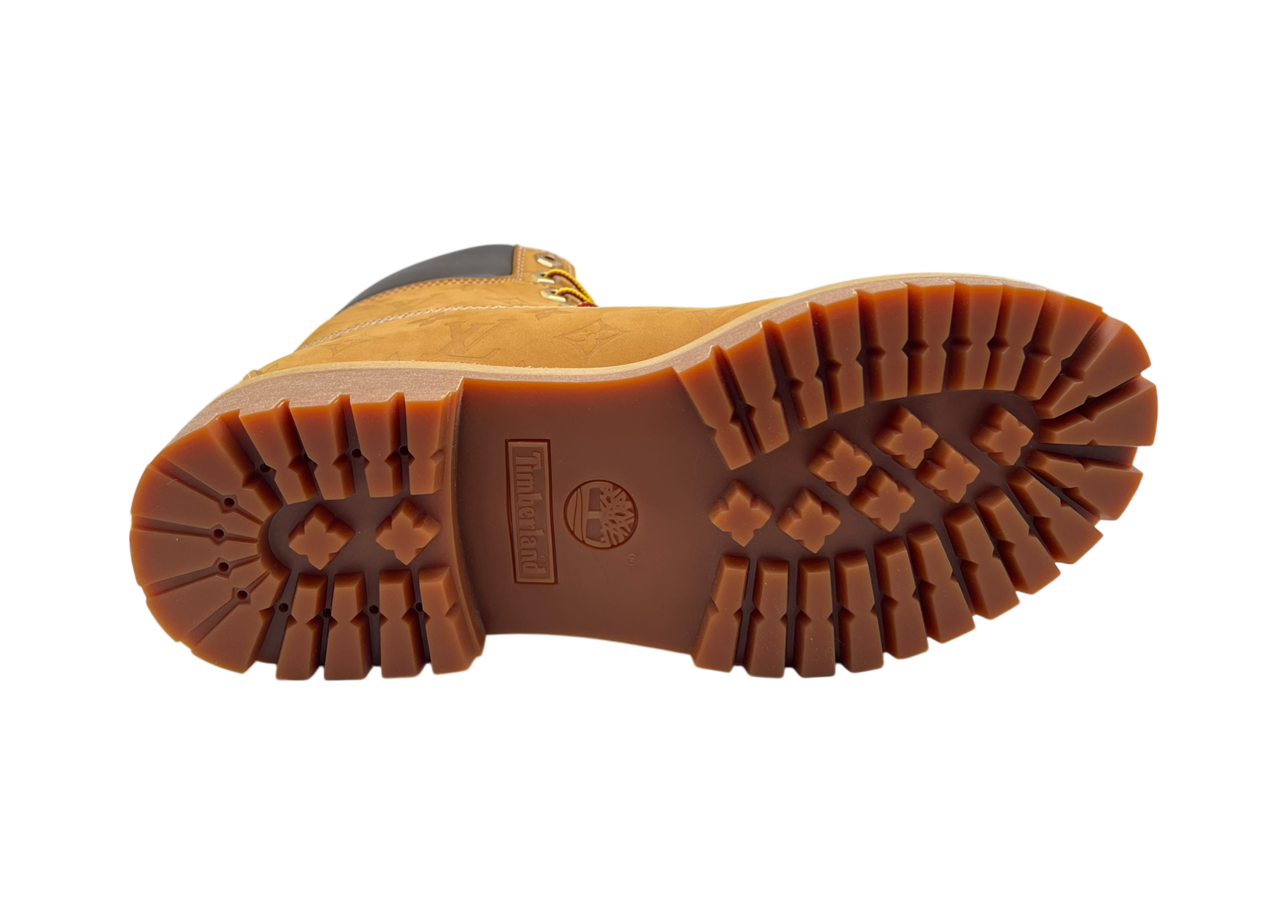 Timberland Louis Vuitton Ankle Boot Wheat Monogram COND NEW (OG ALL)