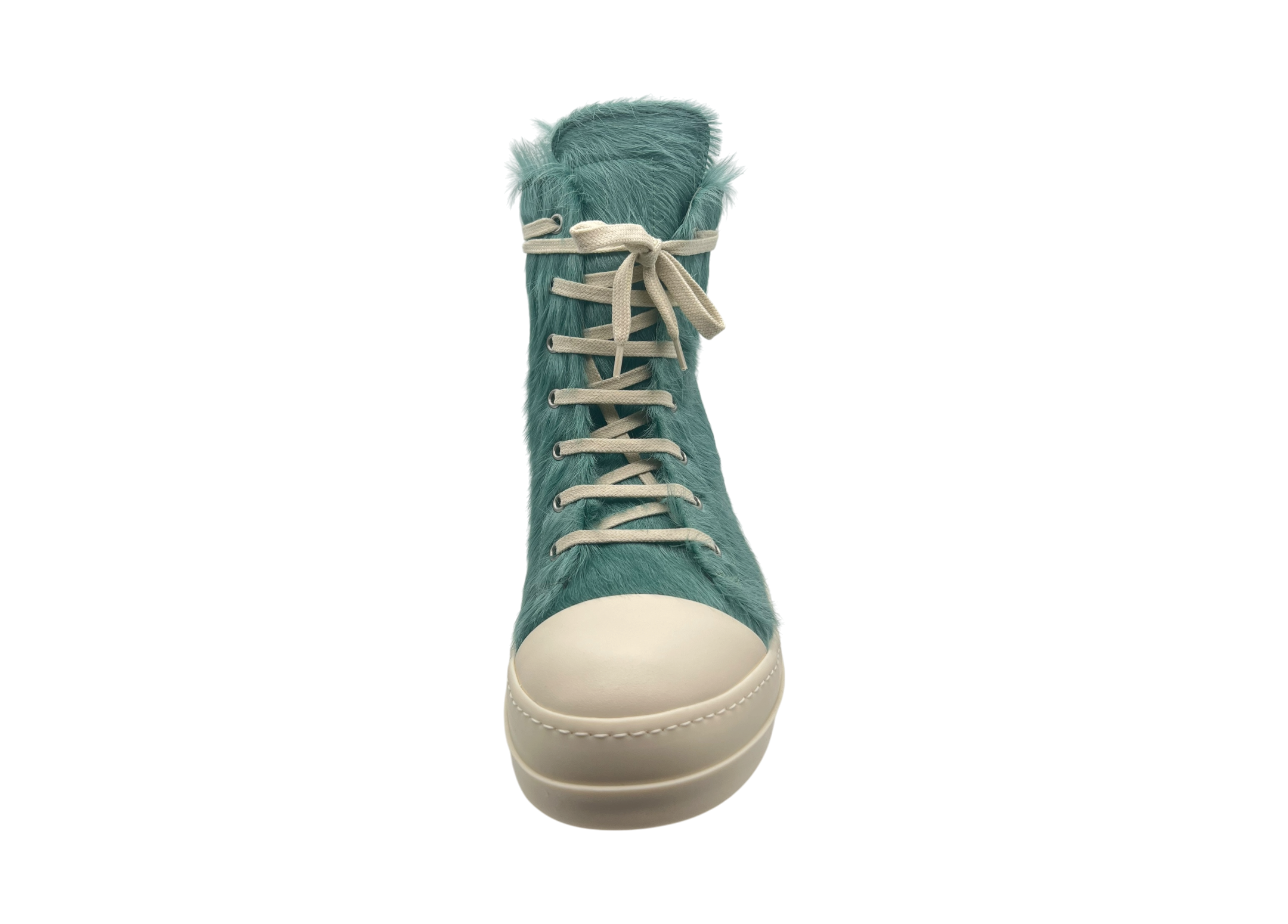 Rick Owens Ramones High Pony Azure COND NEW