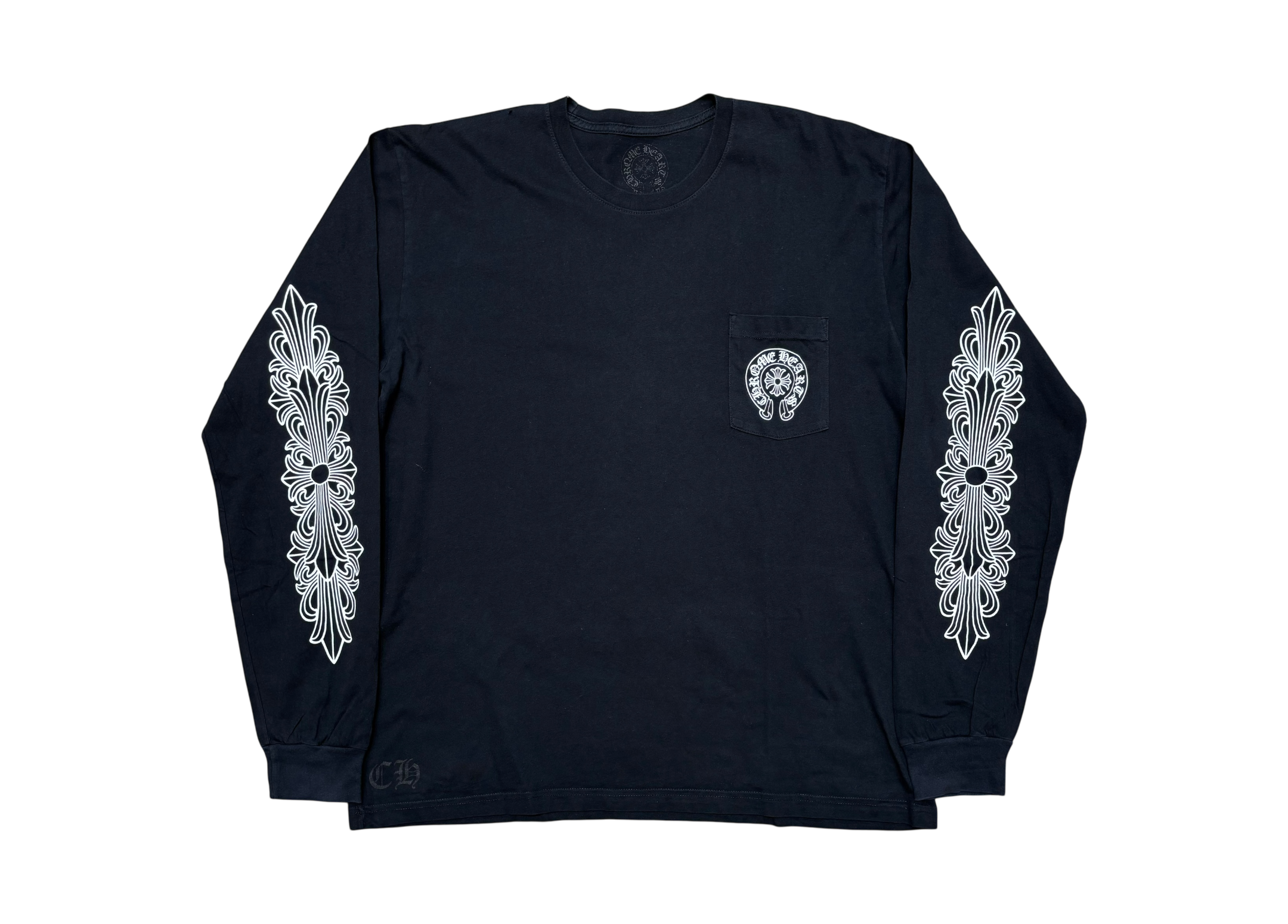 Chrome Hearts Longsleeve Horseshoe London Black COND 8.5/10
