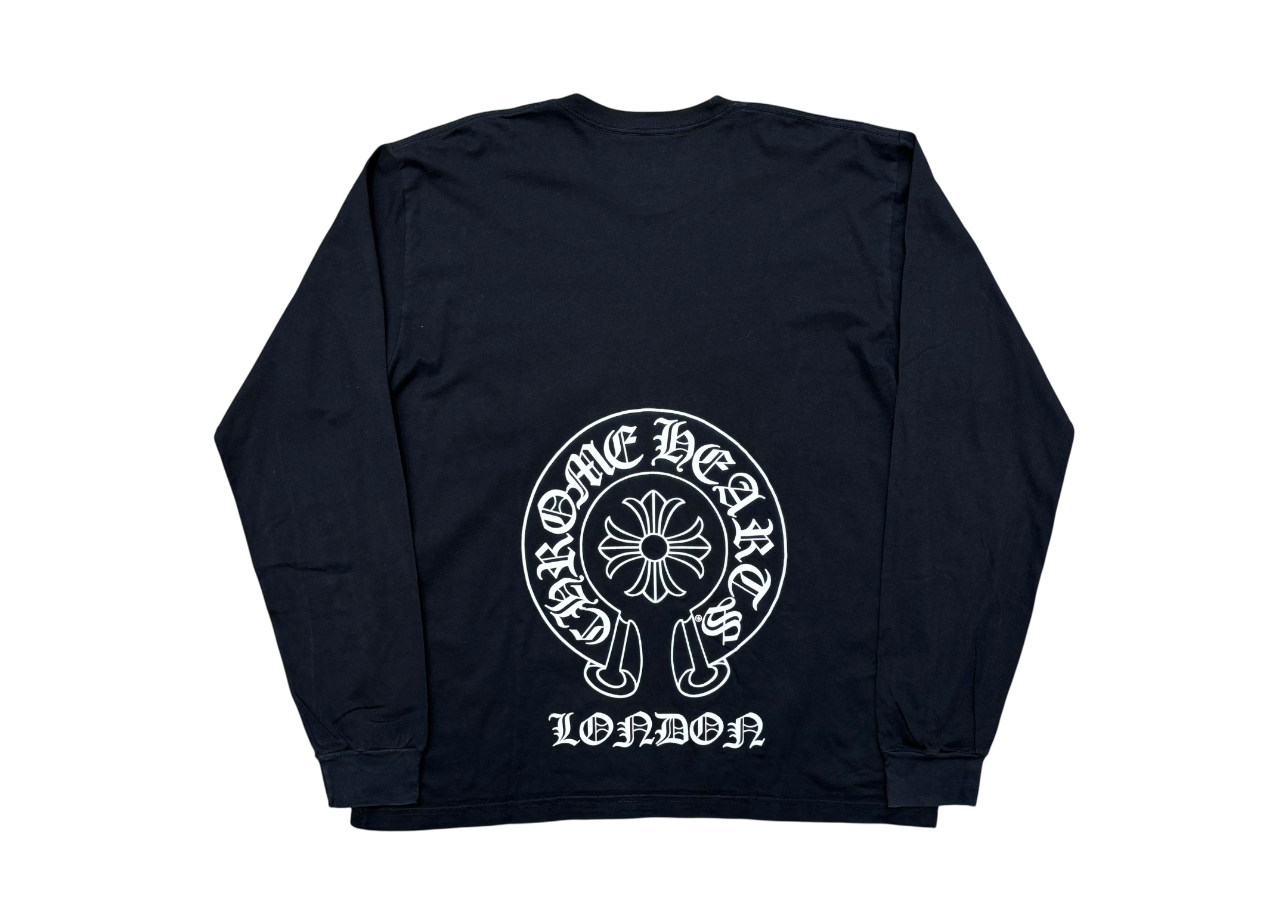 Chrome Hearts Longsleeve Horseshoe London Black COND 8.5/10