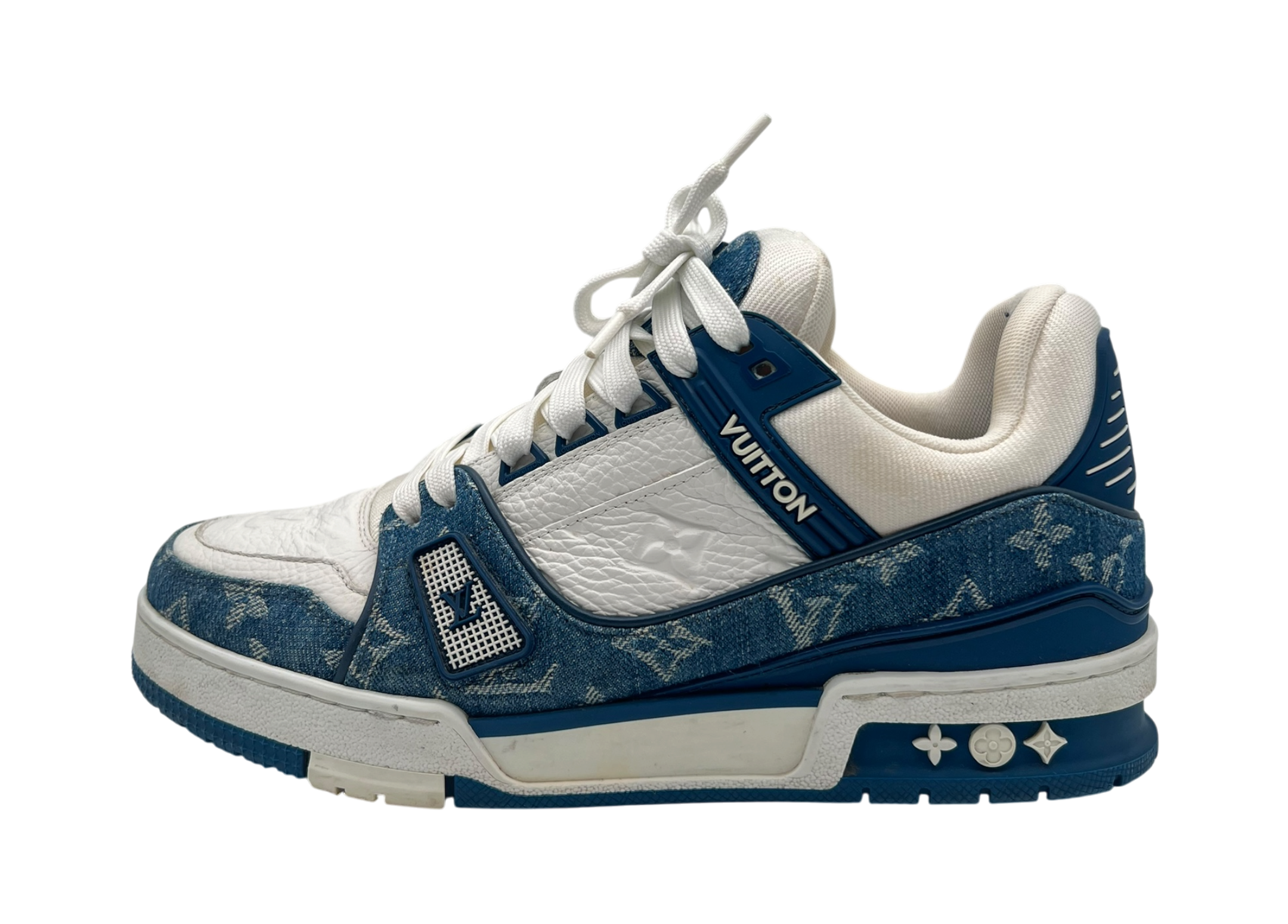 Louis Vuitton Trainer Denim Jeans Blue COND 8.8/10 (NO BOX)