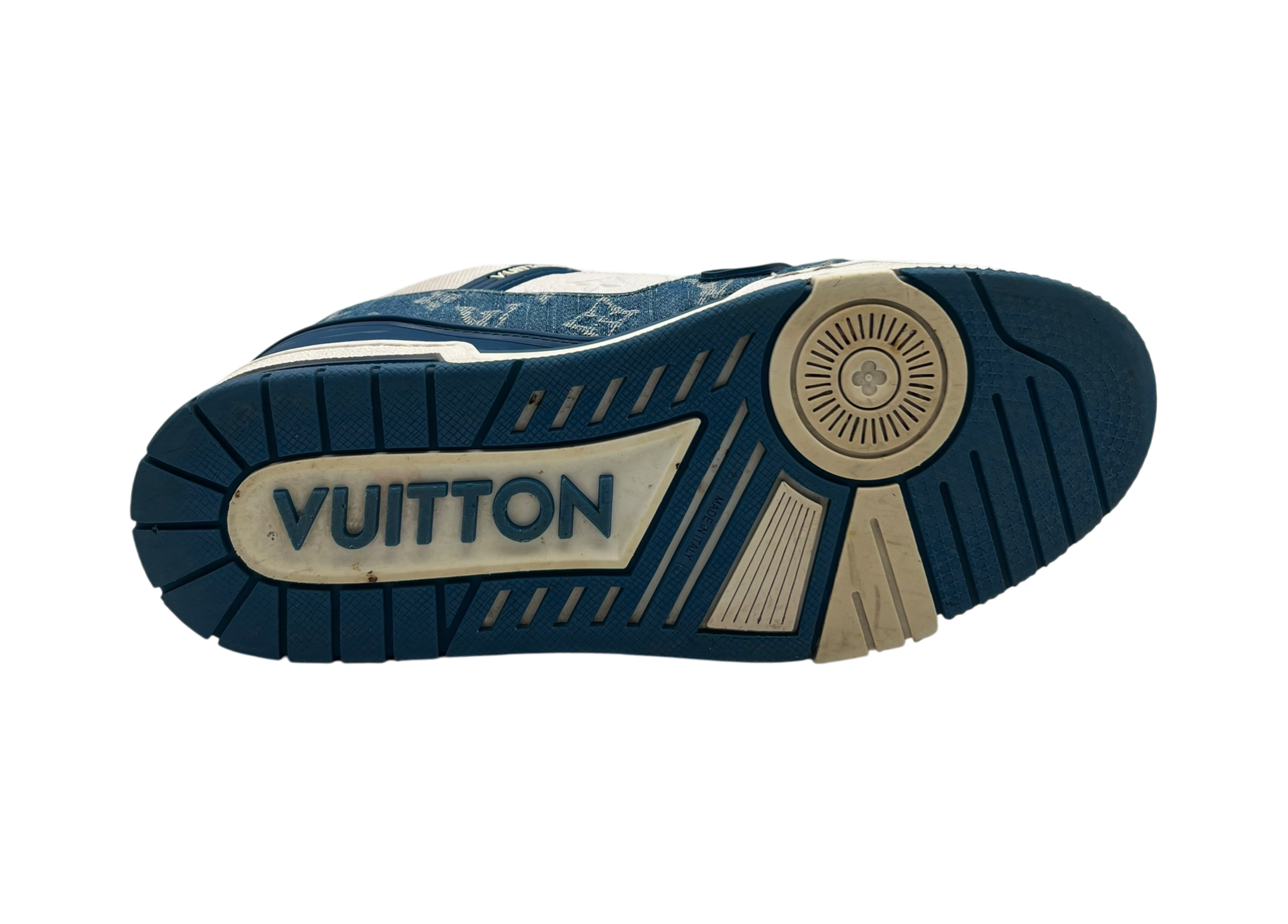 Louis Vuitton Trainer Denim Jeans Blue COND 8.8/10 (NO BOX)