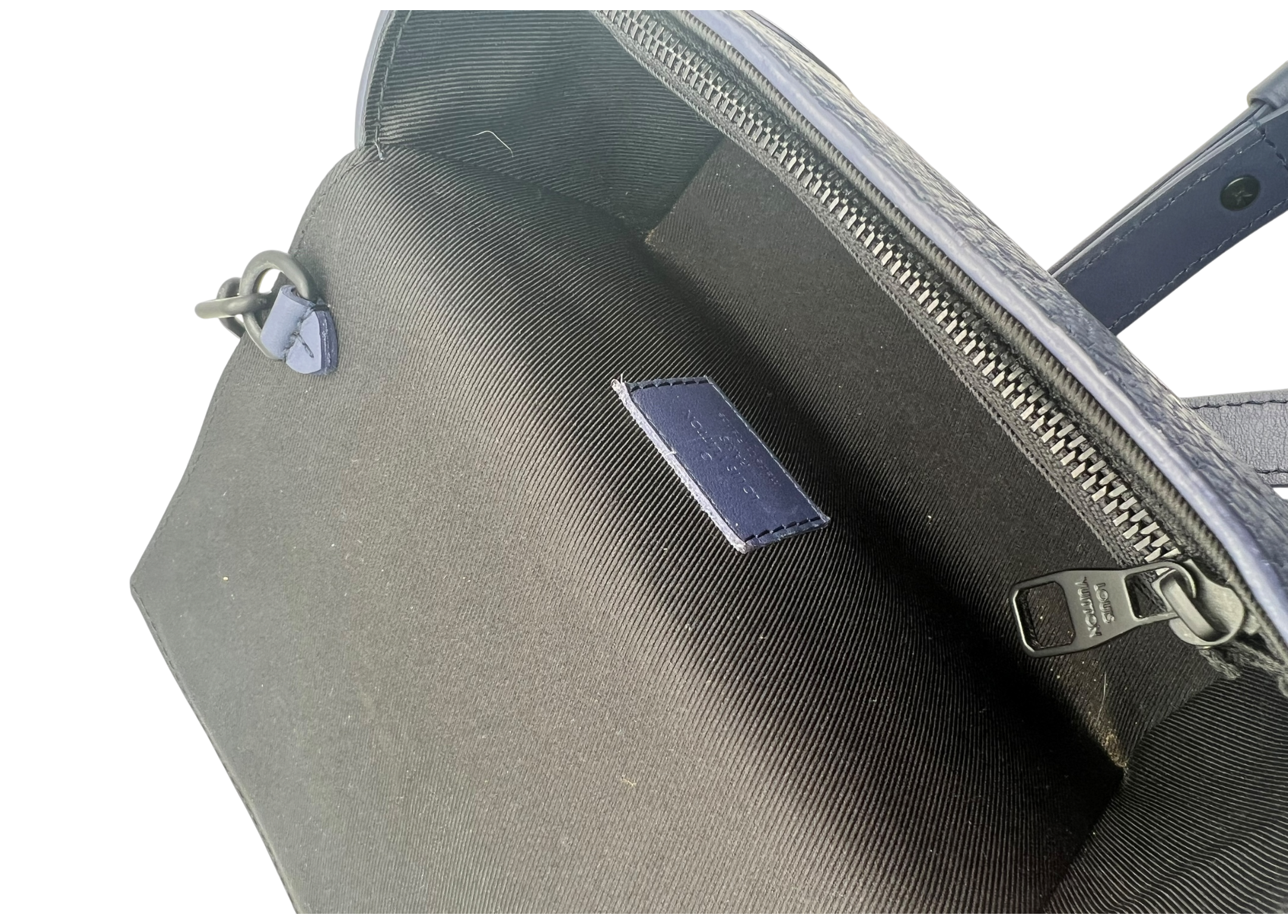 Louis Vuitton Steamer Wearable Wallet Monogram Leather Navy COND 9/10 (OG ALL)