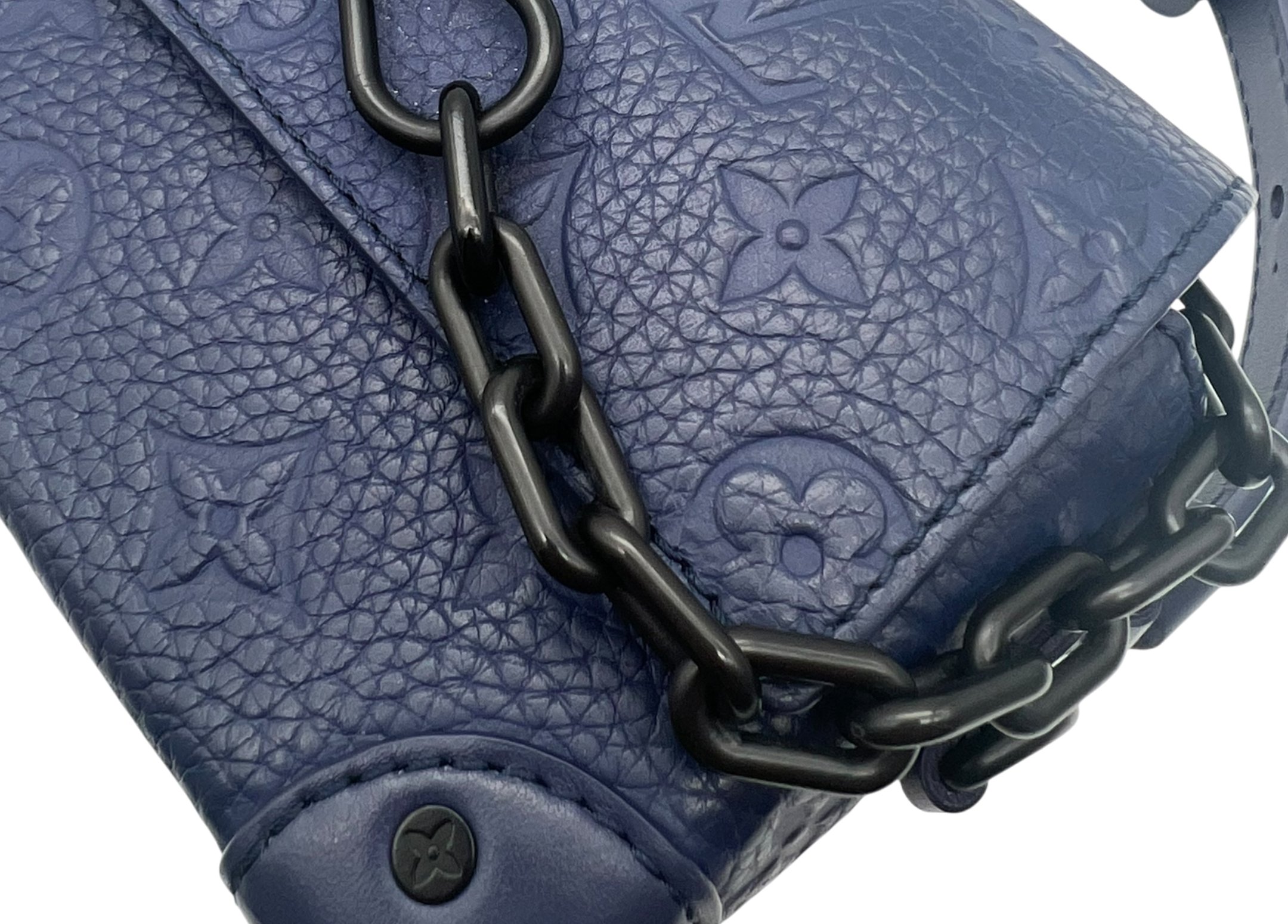 Louis Vuitton Steamer Wearable Wallet Monogram Leather Navy COND 9/10 (OG ALL)