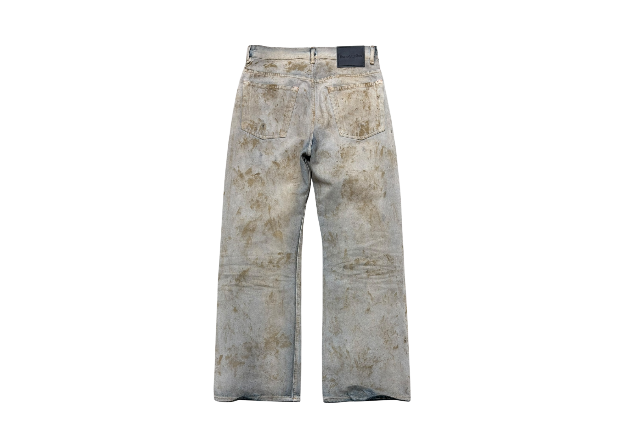 Acne Studios Denim Jeans Klondike Sand Beige COND NEW