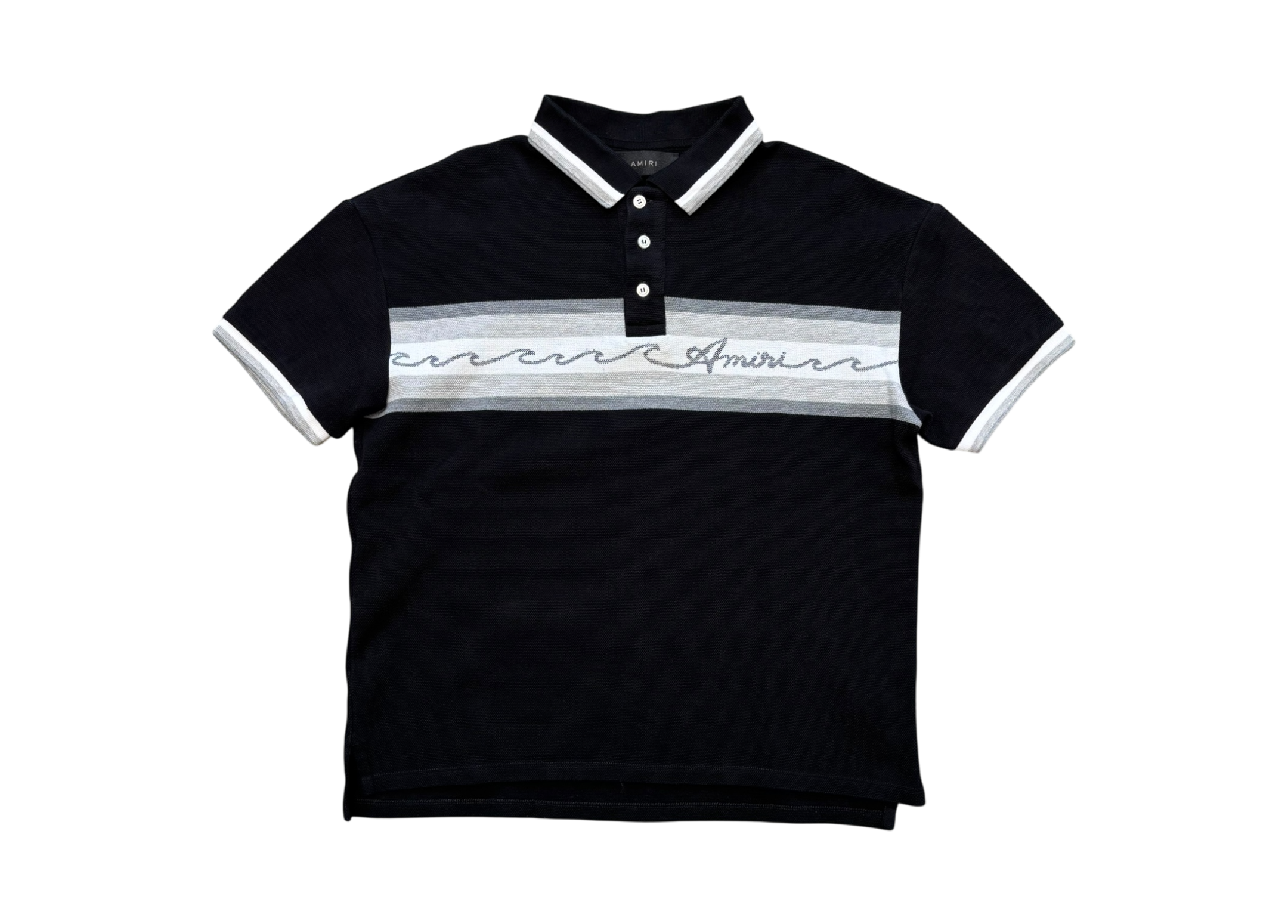 Amiri Polo Wave Baja Stripe COND 9.5/10