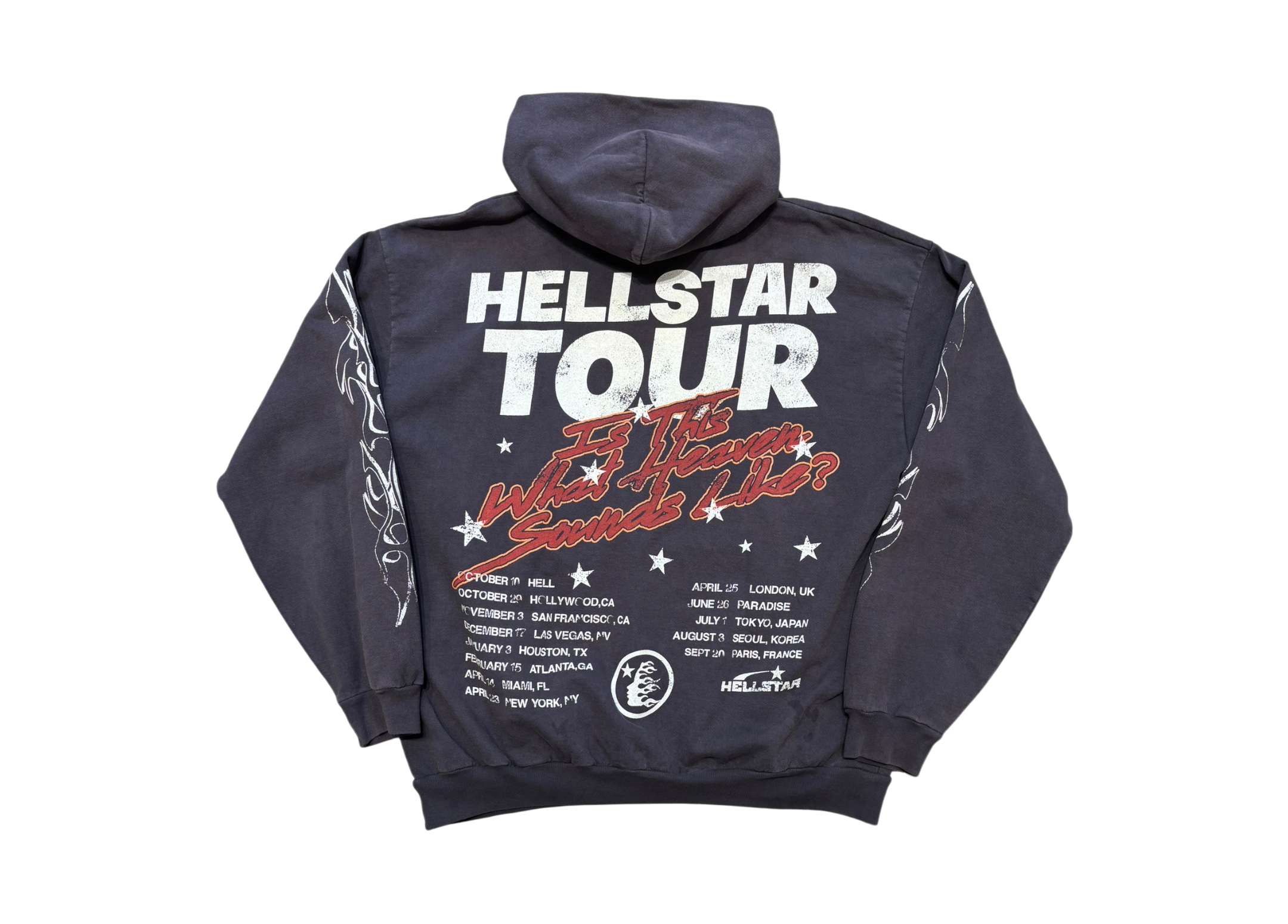 Hellstar Hoodie Records Tour COND 9/10