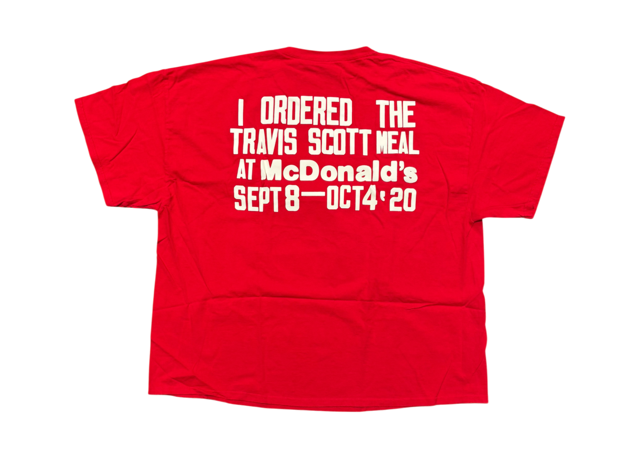 Cactus Jack Cactus Plant Flea Market T-Shirt McDonald's COND NEW