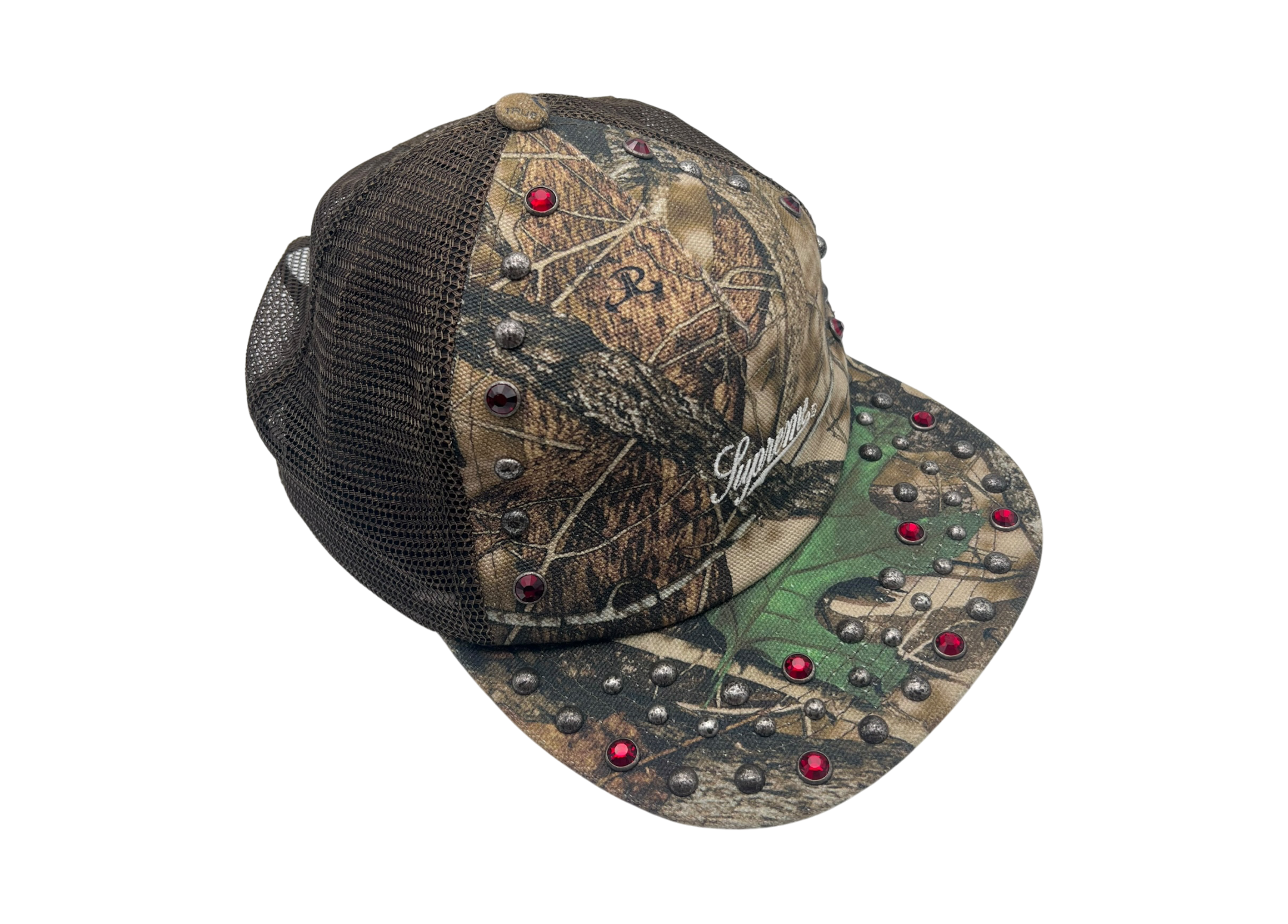 Supreme b.b. Simon Snapback Studded Camo COND 9/10