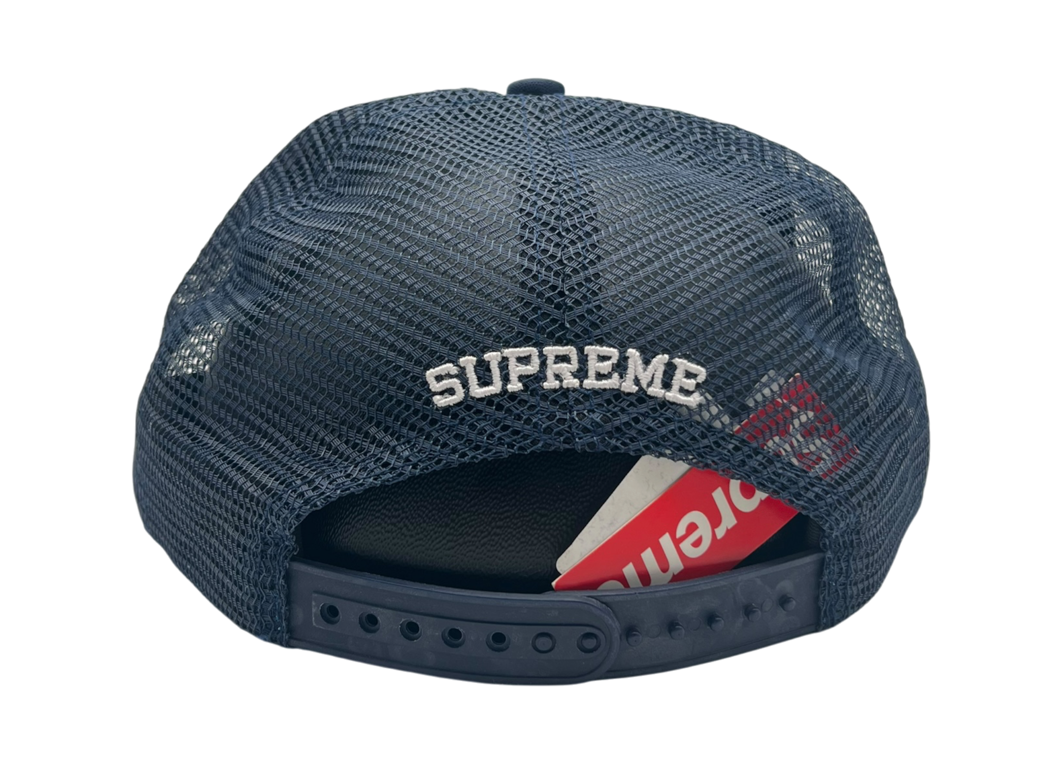 Supreme Trucker Hat Authorized Dealer Navy COND NEW