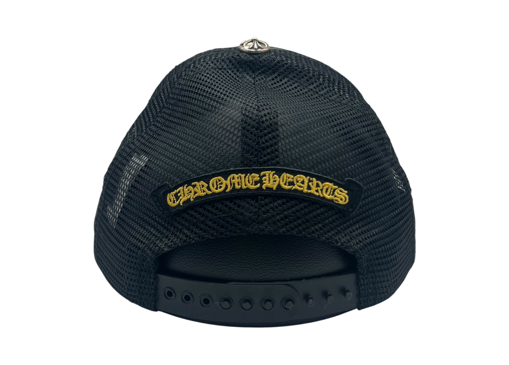 Chrome Hearts Trucker Hat Camo Plus Cross Seal Stamp COND 9/10