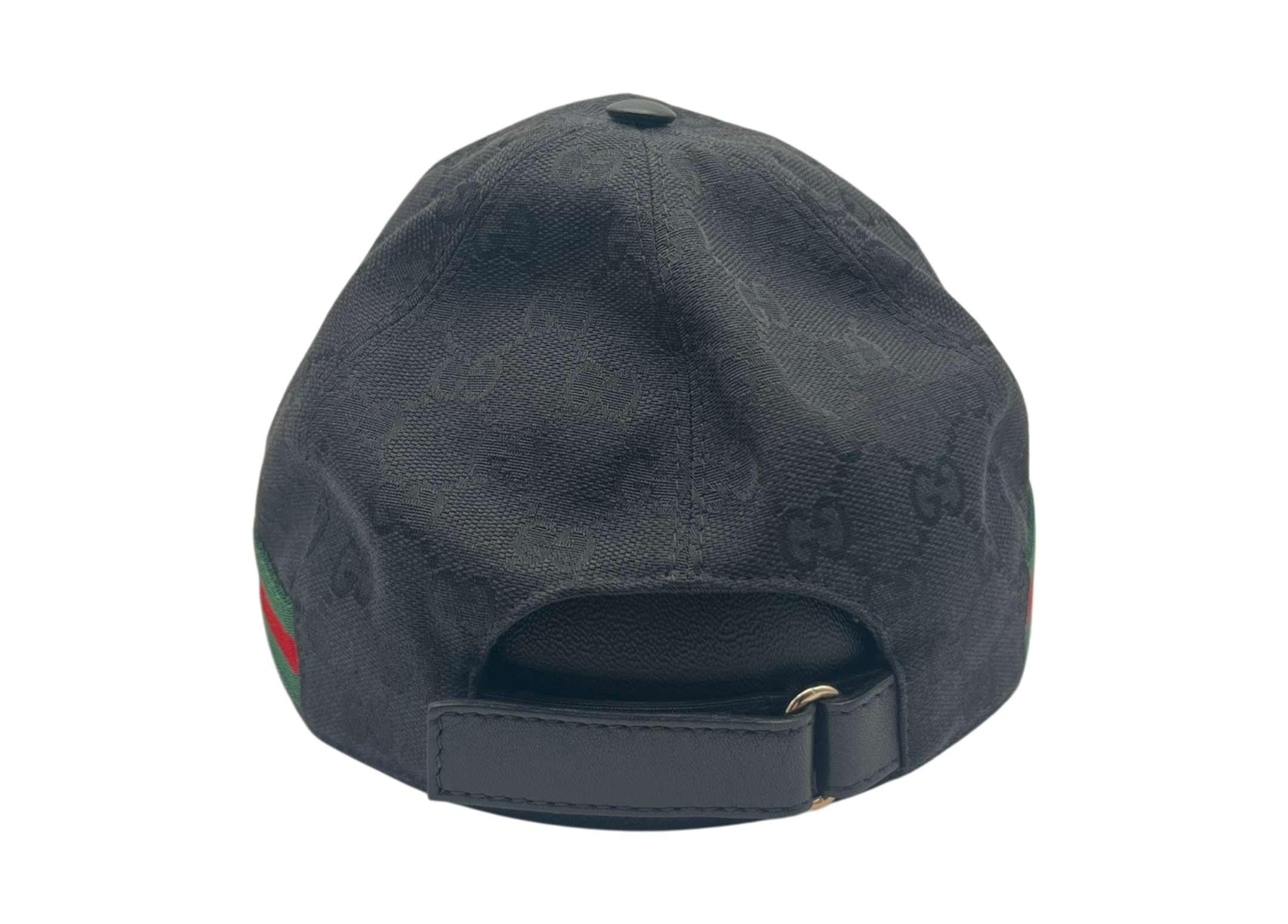 Gucci Cap Monogram GG Black COND 9/10
