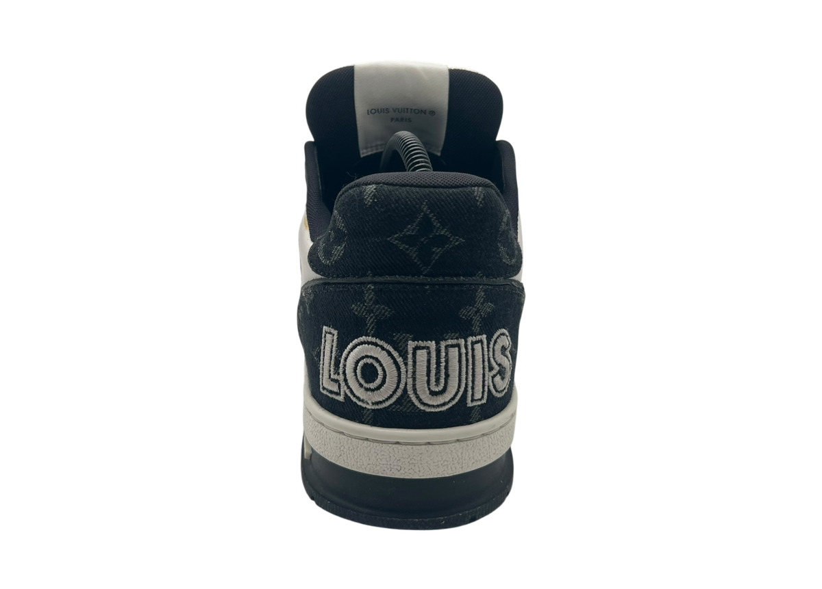 Louis Vuitton Trainer Black Denim Strap COND 9/10 (NO BOX)