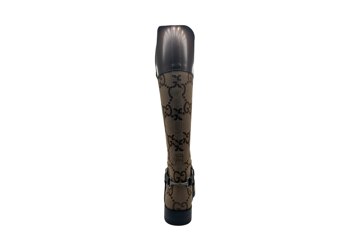Gucci Knee-High Canvas GG Jumbo COND NEW (OG ALL)