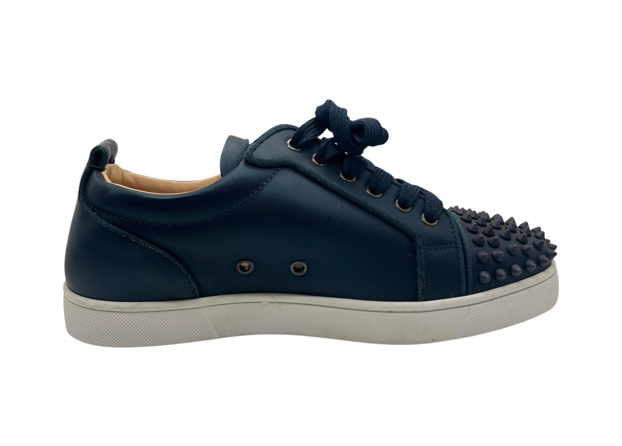 Christian Louboutin Spike Low Blue COND 9/10 (NO BOX)