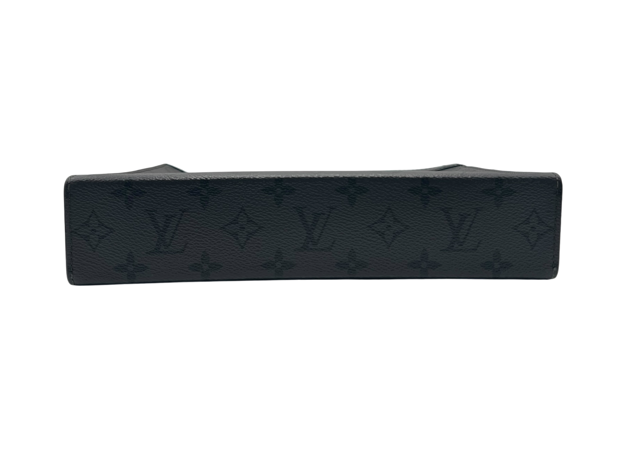 Louis Vuitton Pochette Voyage MM Black COND 8/10 (OG ALL)