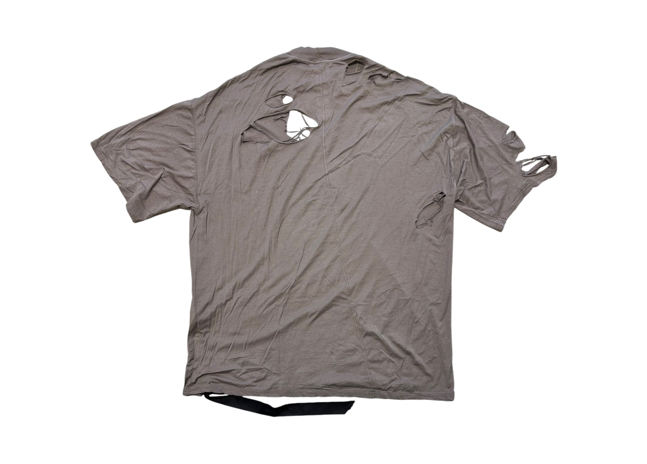 Rick Owens T-Shirt Level T Distressed COND 9/10