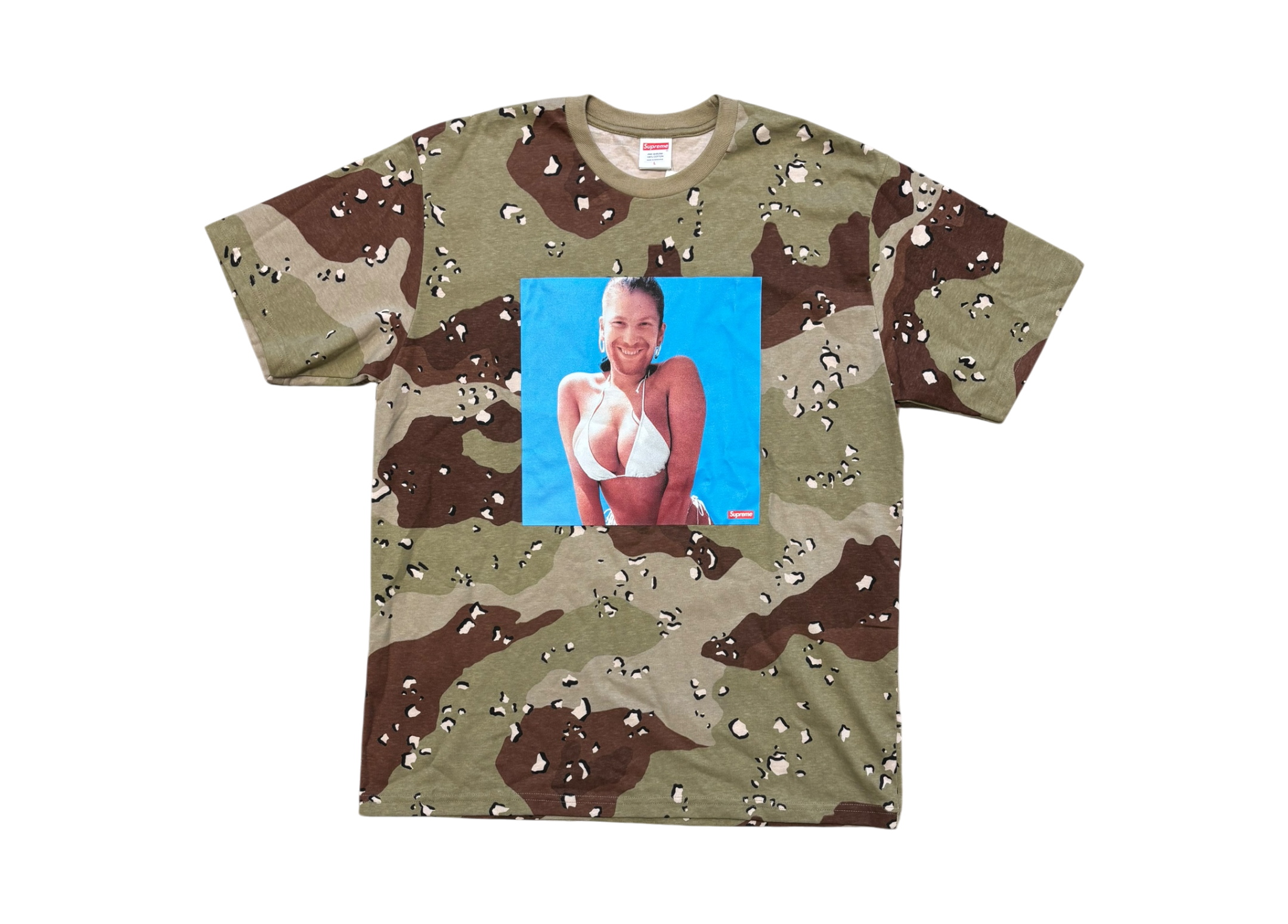 Supreme T-Shirt Aphex Twin Windowlicker Camo COND NEW