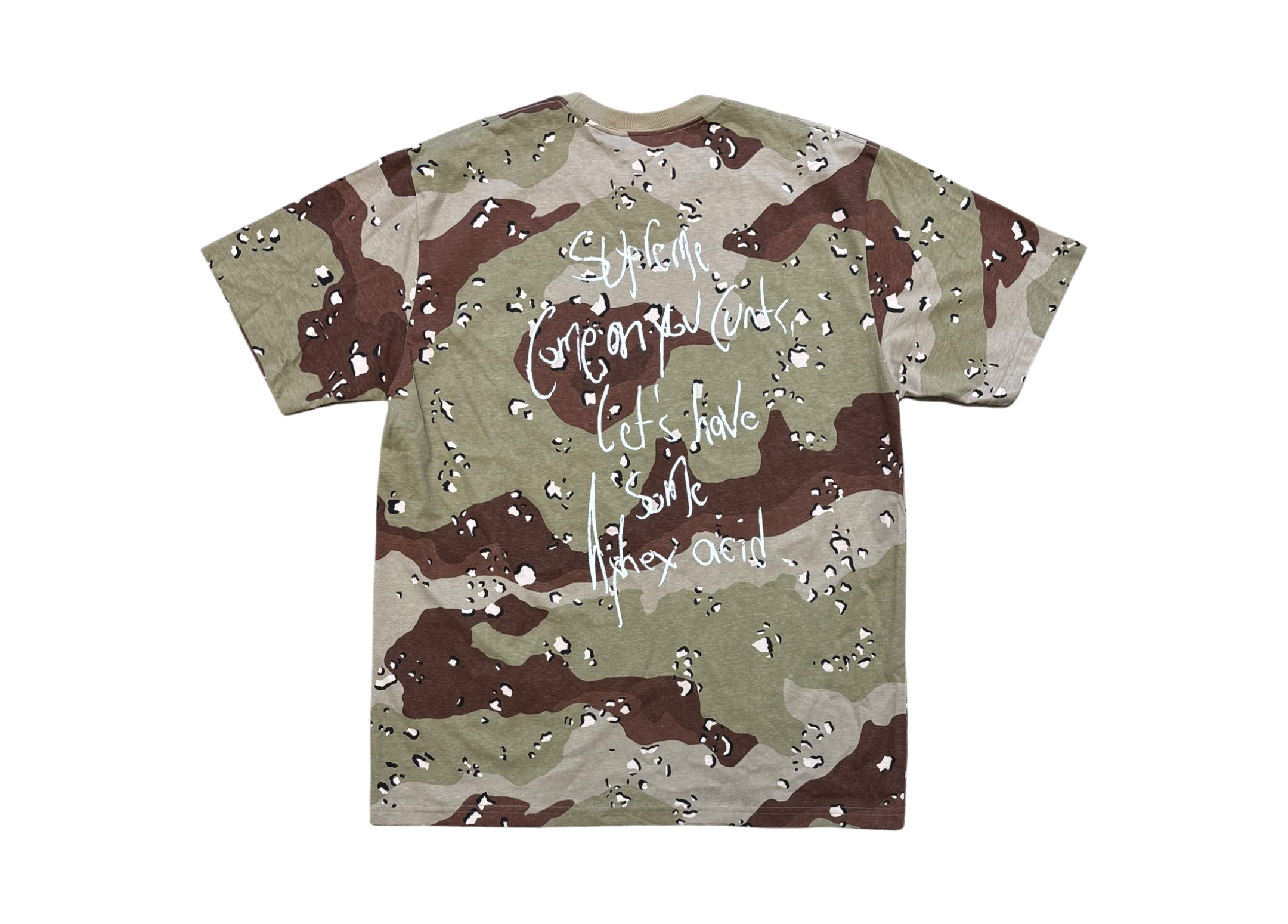 Supreme T-Shirt Aphex Twin Windowlicker Camo COND NEW