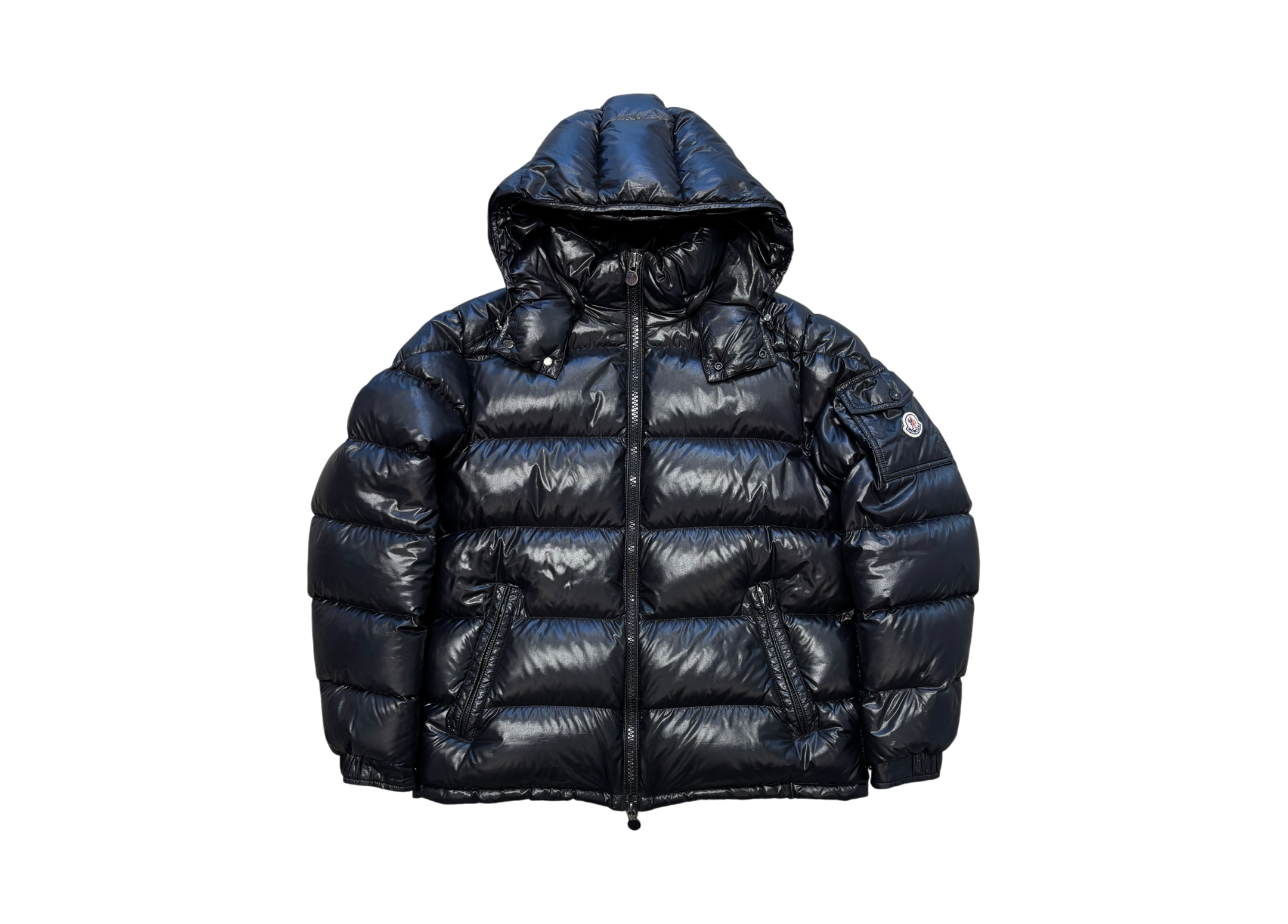 Moncler Puffer Jacket Maya Black COND 8.5/10 (Size 5)