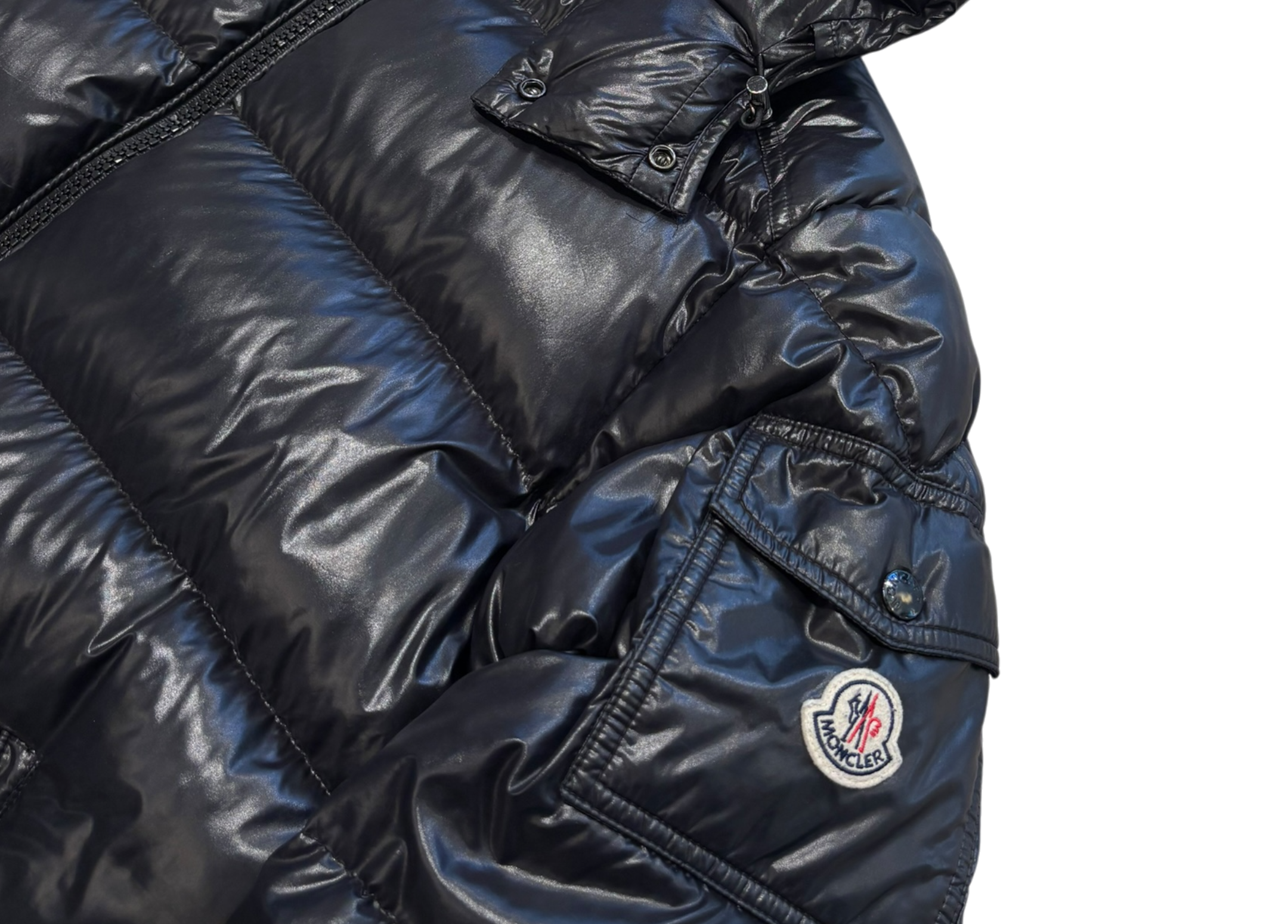 Moncler Puffer Jacket Maya Black COND 8.5/10 (Size 5)